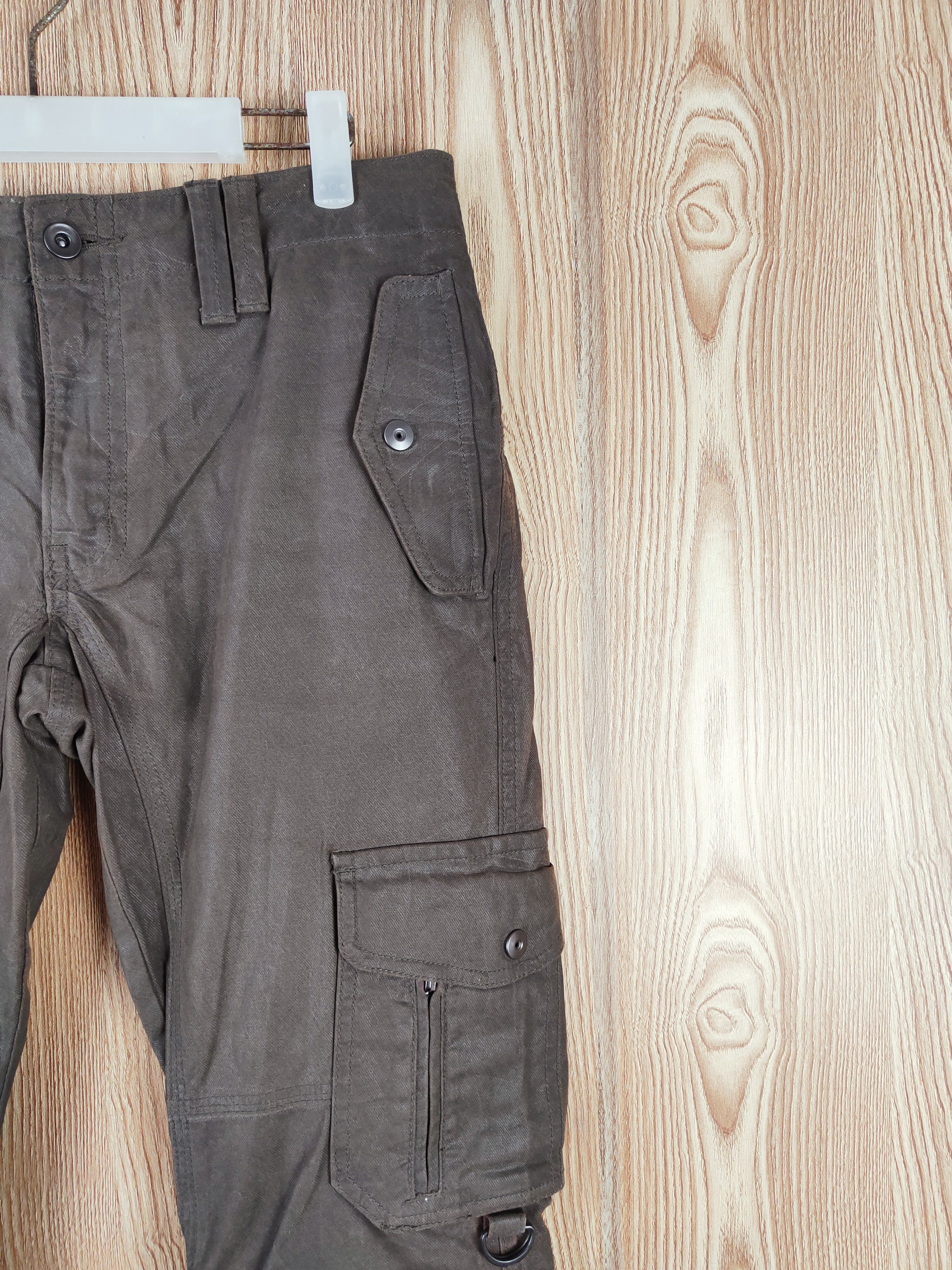 Schlussel D Schlussel Brown Multipocket Tactical Cargo Pants #W211 Size US 30 / EU 46 - 5 Thumbnail