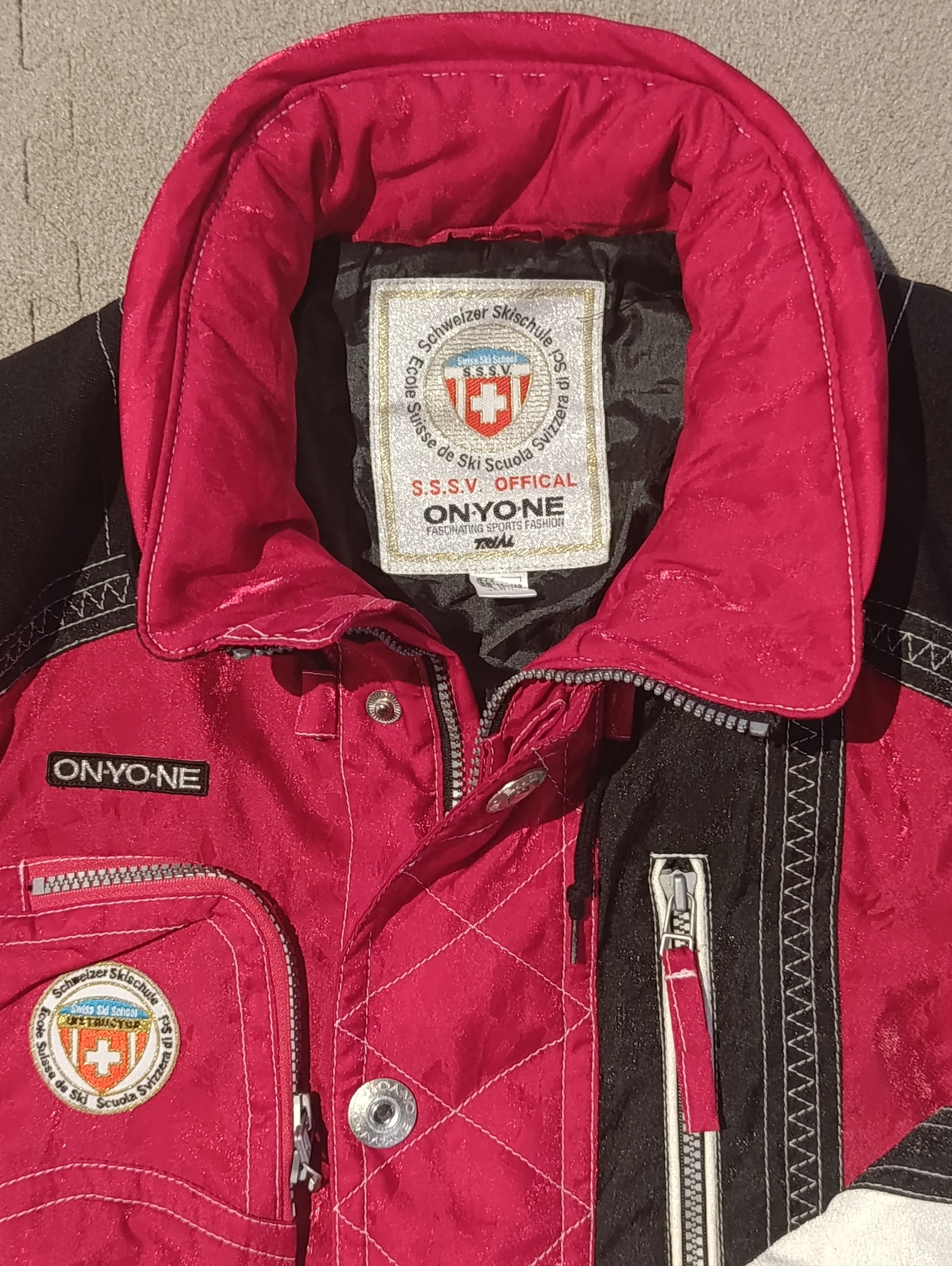 Other Rare Vintage 90s ON-YO-NE Swiss Ski School Instructor Jacket Size US S / EU 44-46 / 1 - 7 Thumbnail