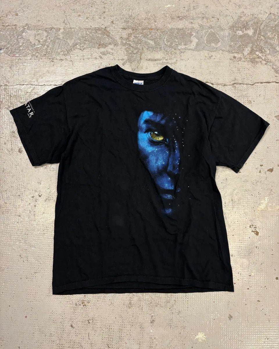 Vintage 2000s Vintage Black Avatar Film T-Shirt Size US M / EU 48-50 / 2 - 1 Thumbnail