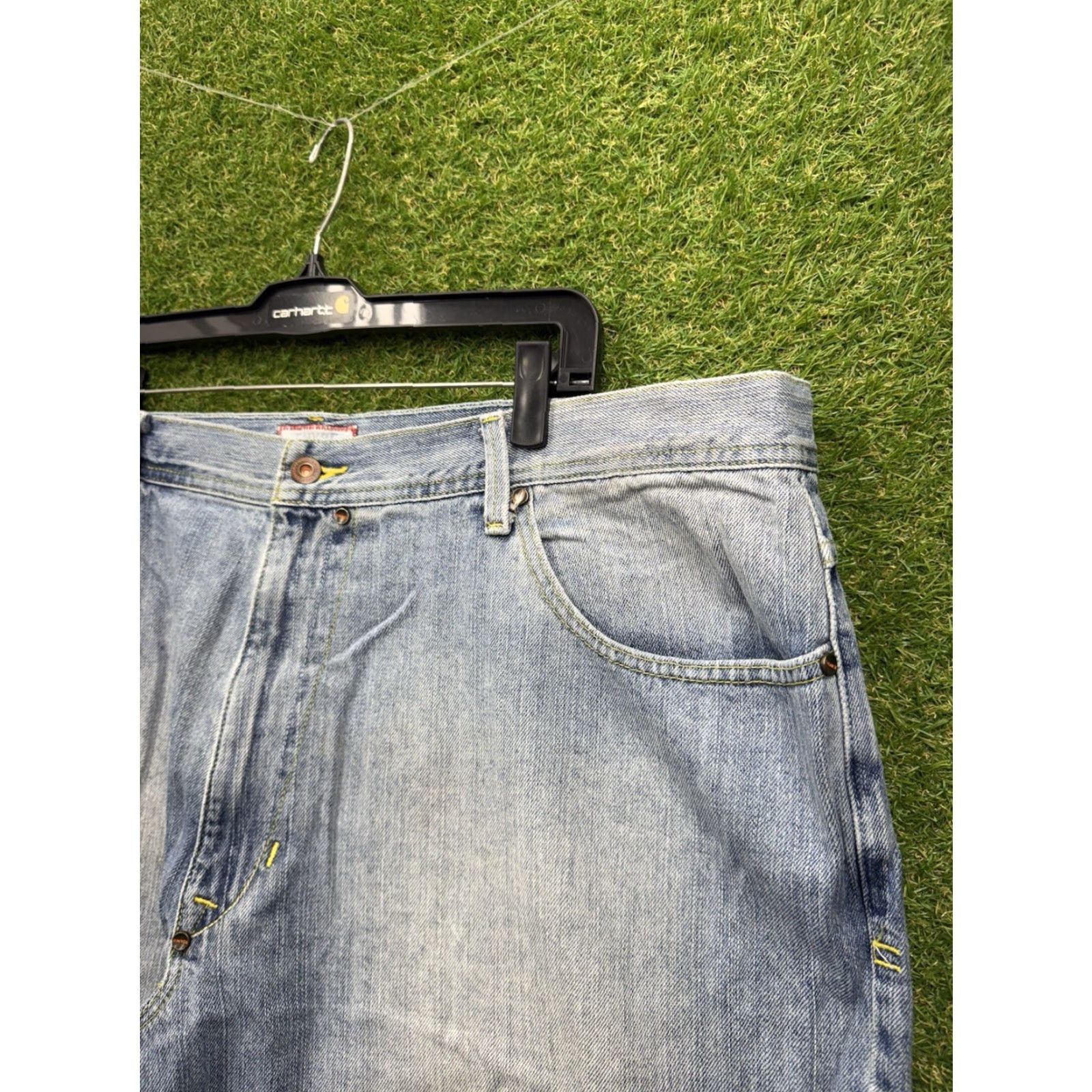 Enyce Enyce Jeans 44x33 Mens Wide Leg Baggy Hip Hop Skater JNCO Casual 2000s 90s Y2K Size US 44 / EU 60 - 6 Thumbnail