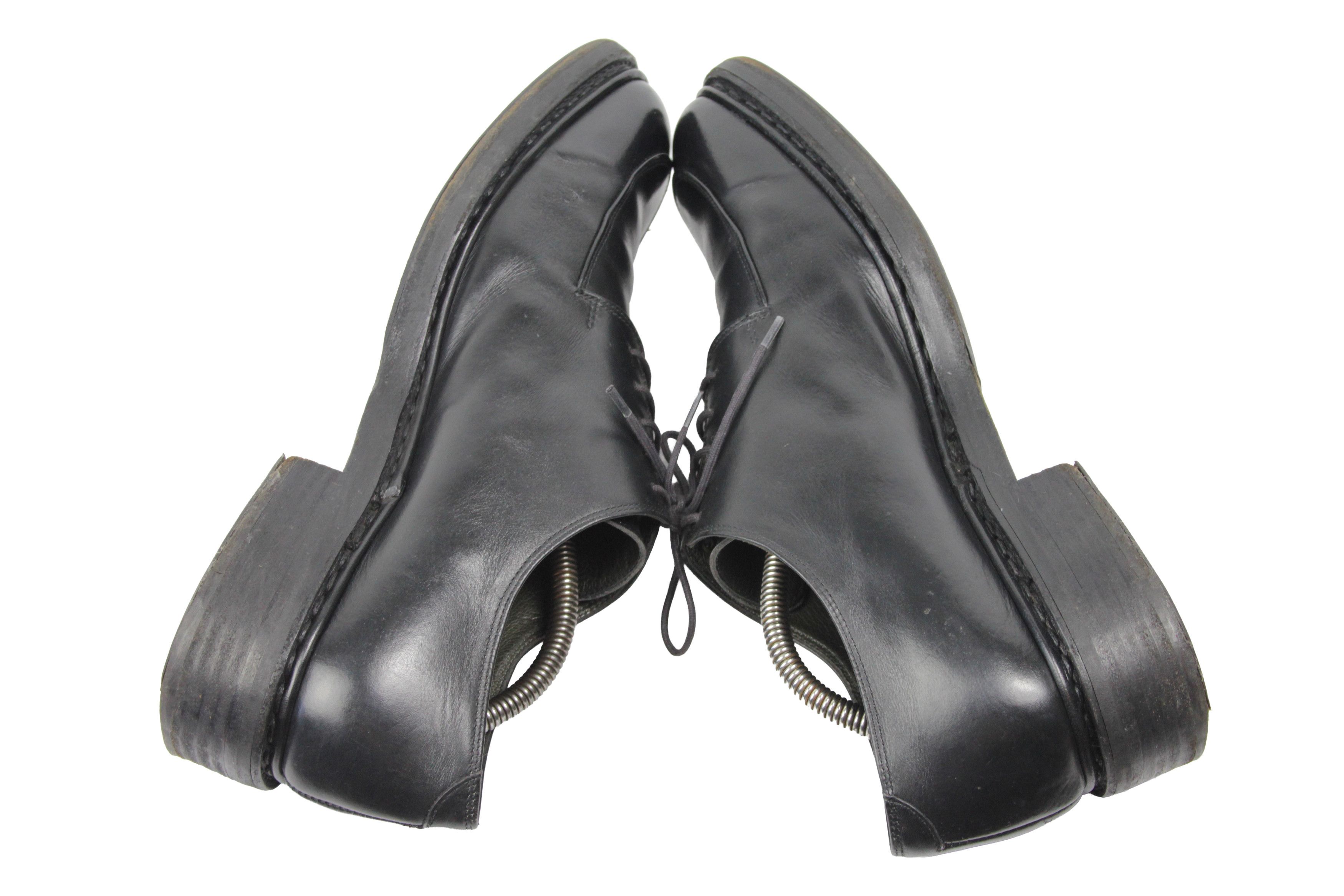 Paraboot 00S Avignon Split Toe Leather Derby Vintage France Size US 11 / EU 44 - 10 Thumbnail