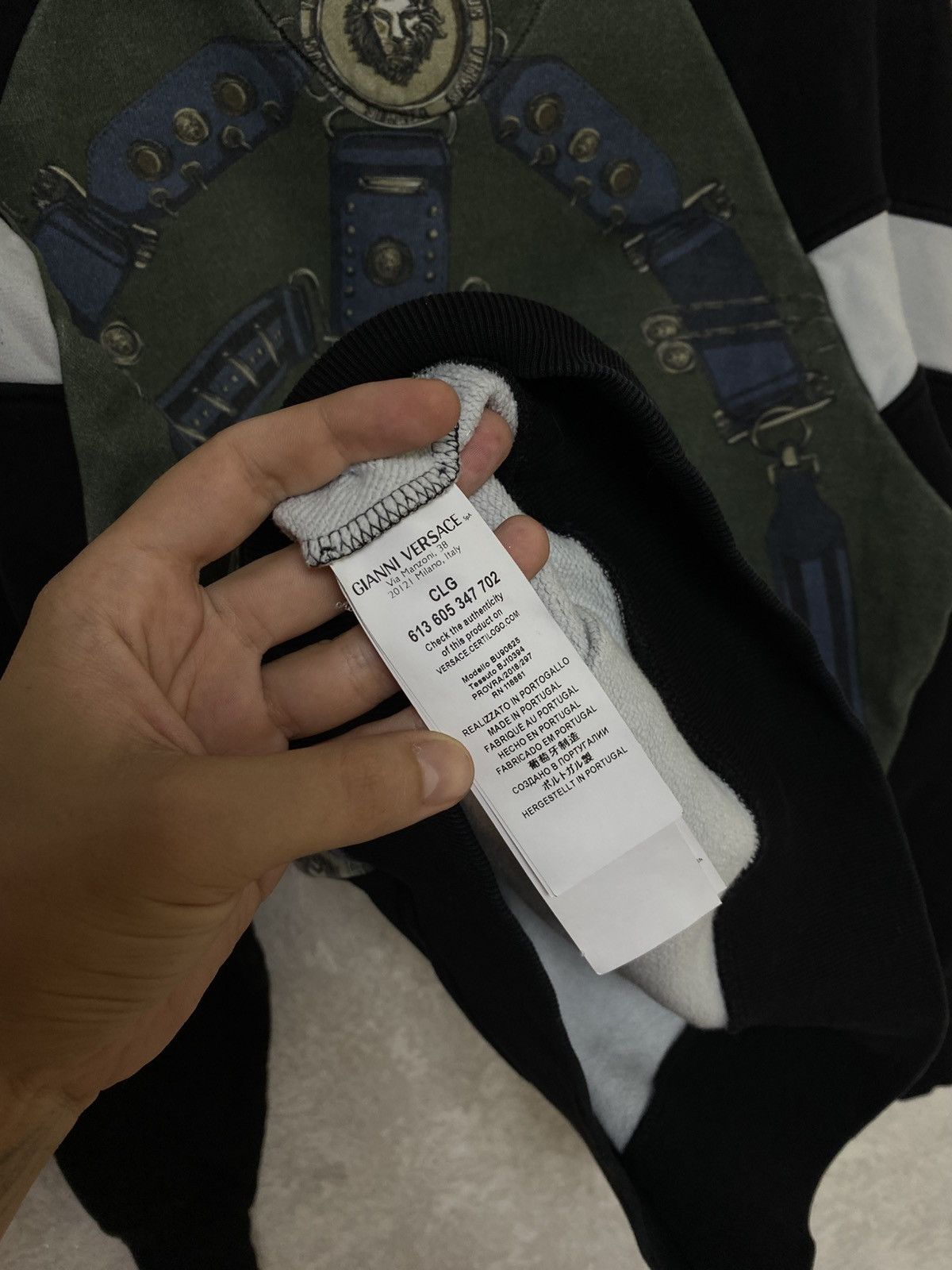 Versus Versace Versace rare sweatshirt Versus Size US M / EU 48-50 / 2 - 8 Thumbnail
