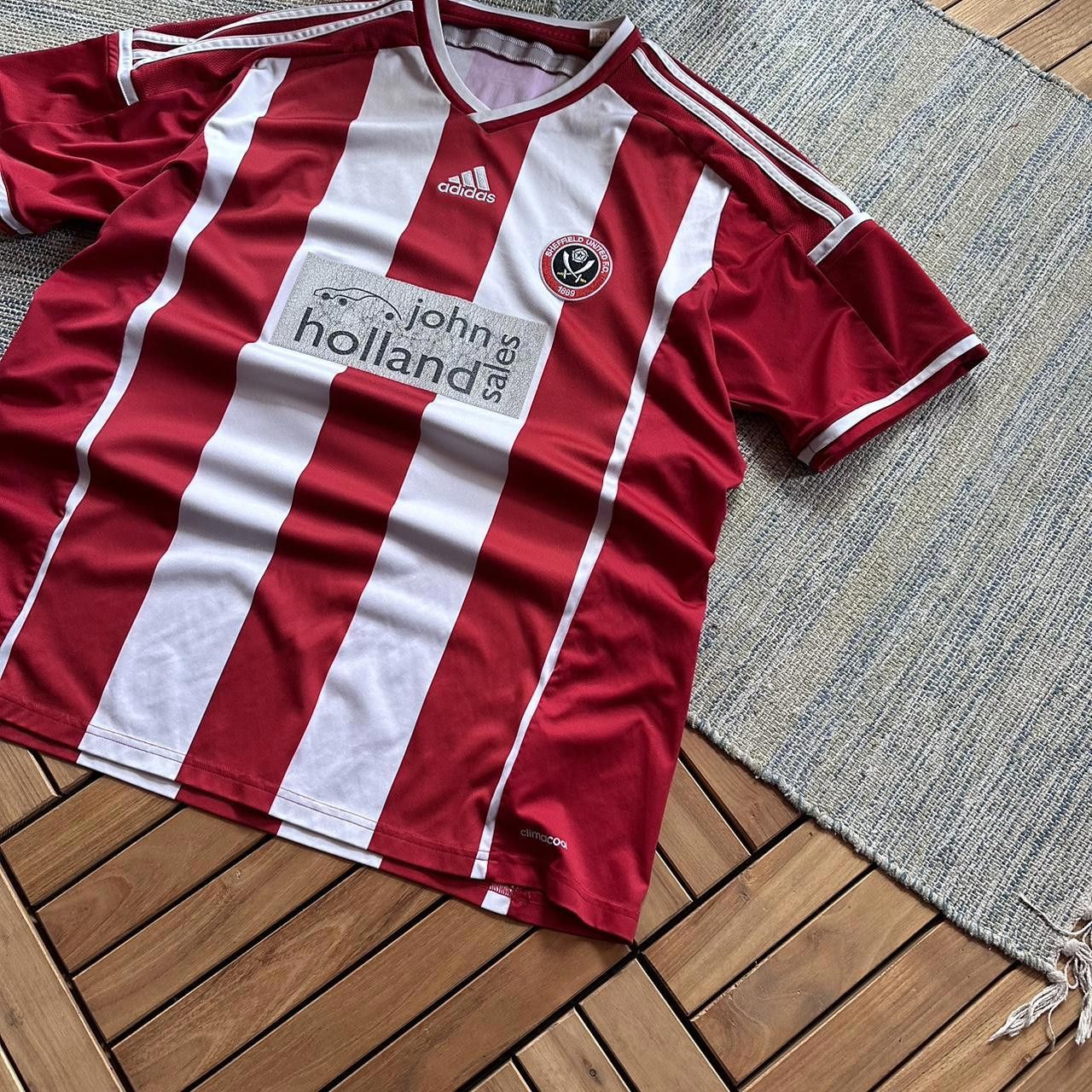 Adidas Vintage Y2K Adidas Soccer Sheffield United FC Blokecore Size US XL / EU 56 / 4 - 2 Thumbnail