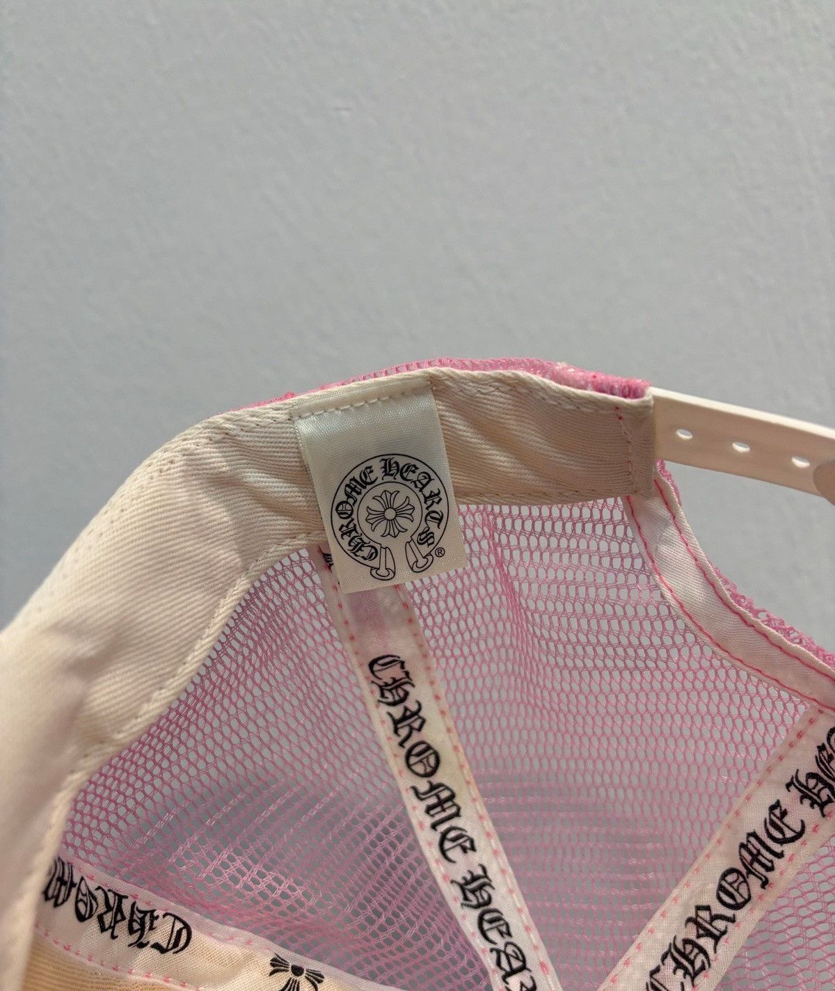 Chrome Hearts Chrome Hearts Embroidered Pink Hat 45 Men Size ONE SIZE - 8 Thumbnail