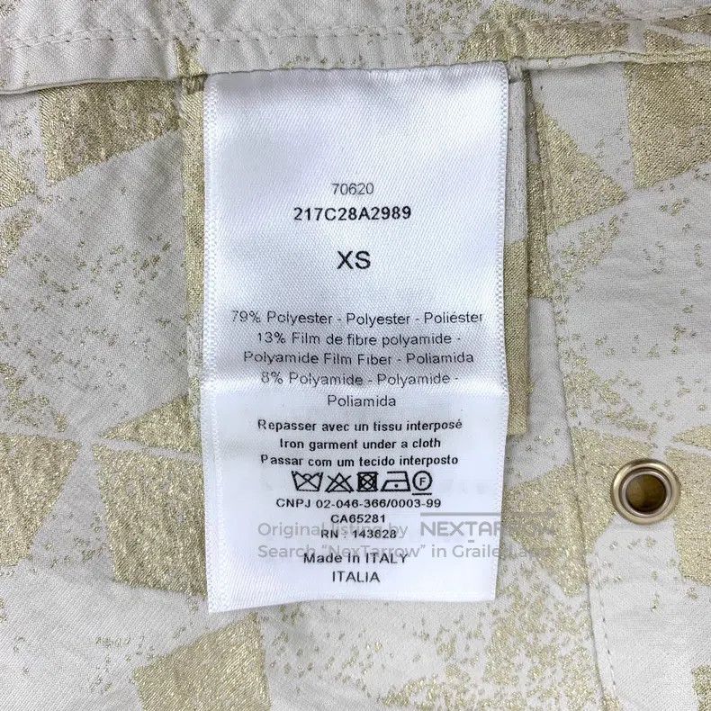 Dior Dior Golden bee embroidered five-pointed star full print h Size XS / US 0-2 / IT 36-38 - 7 Thumbnail