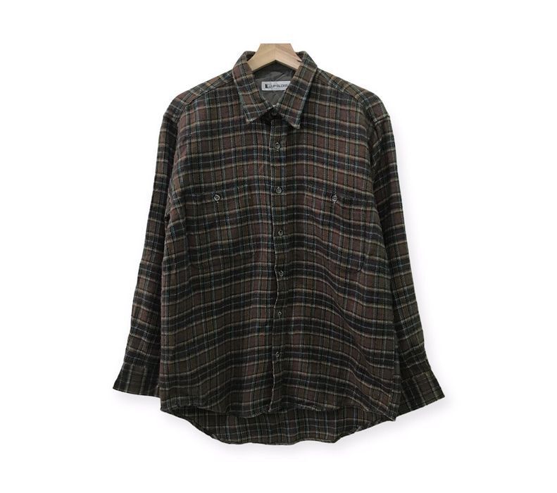 Flannel Lip Gloss Plaid Tartan Flannel Shirt Size US L / EU 52-54 / 3 - 1 Thumbnail