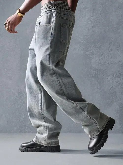 Japanese Brand Jeans with Boxer waistband Skater Fit Riot Size US 34 / EU 50 - 3 Thumbnail