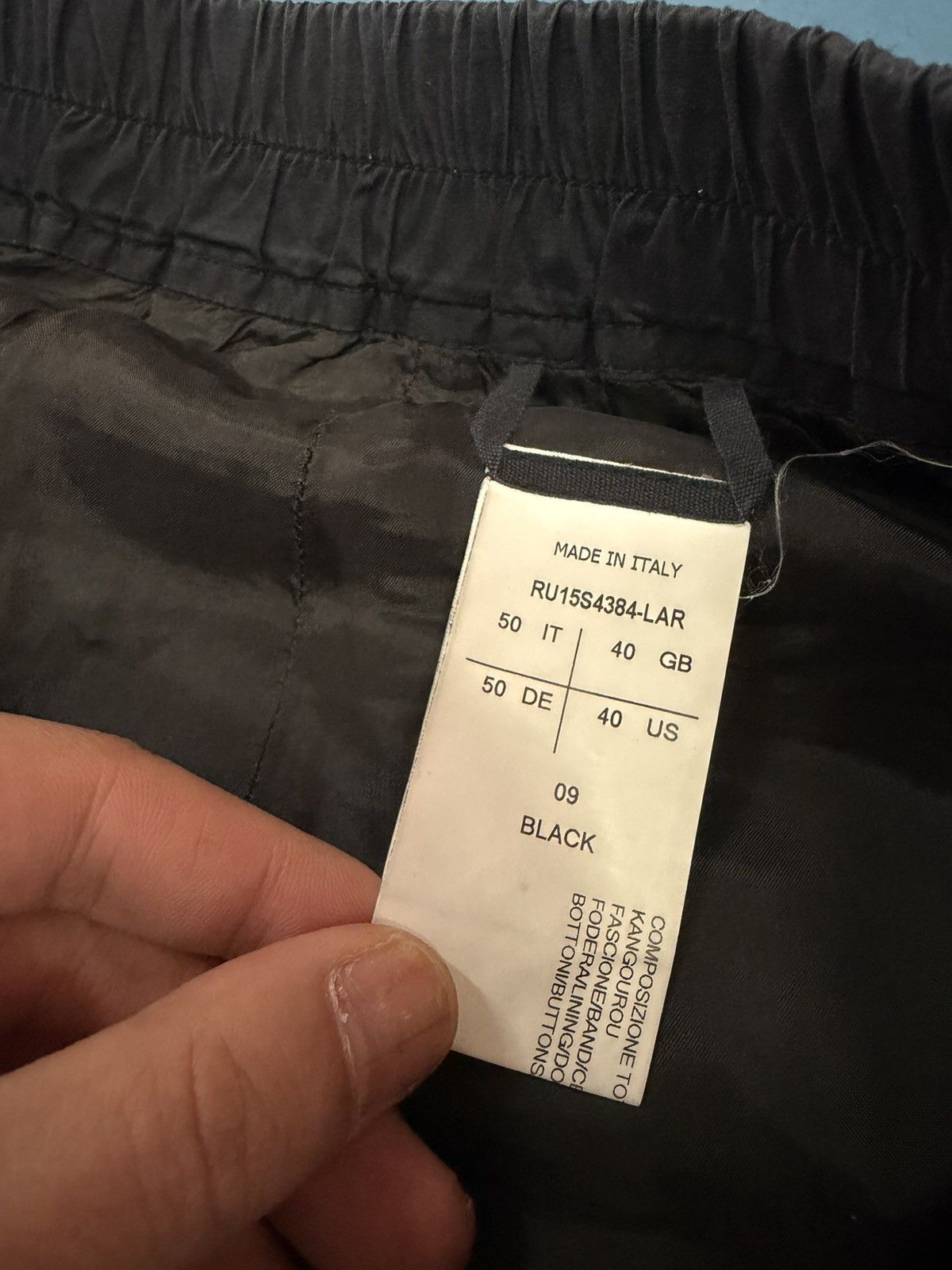 Rick Owens SS15 RICK OWENS KANGAROO LEATHER SHORTS Size US 34 / EU 50 - 4 Thumbnail