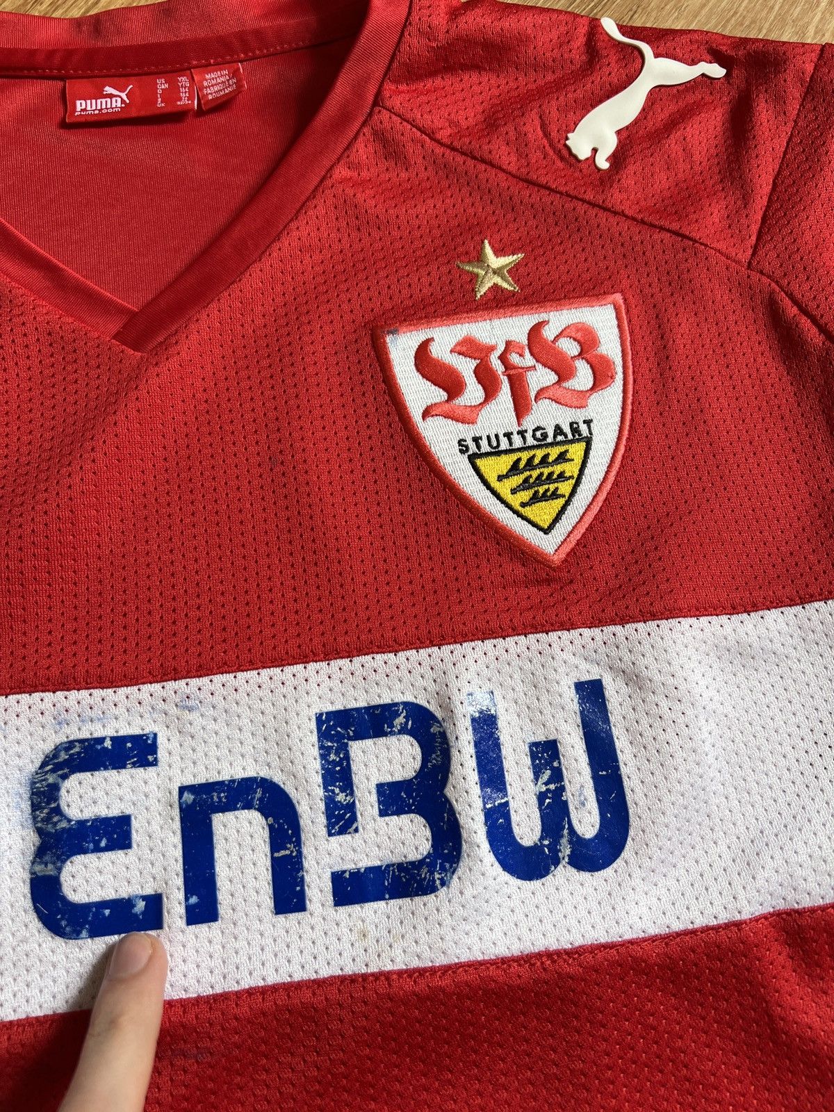 Puma × Vintage Vintage Stuttgart 07/08 Jersey Size US XS / EU 42 / 0 - 8 Thumbnail