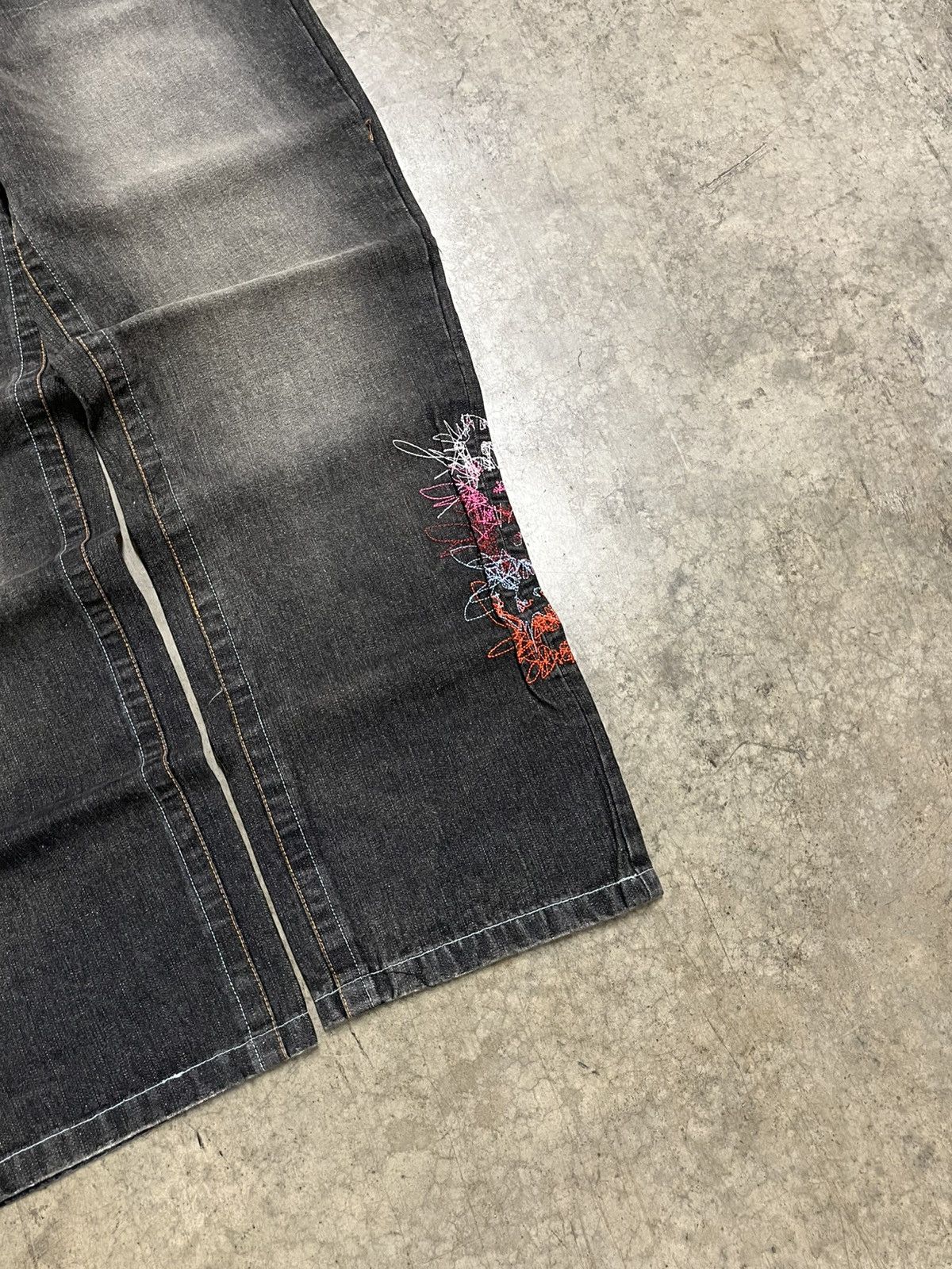 Coogi × Southpole Y2k baggy fit Coogi wide leg embroidered denim skater hype Size US 36 / EU 52 - 3 Thumbnail