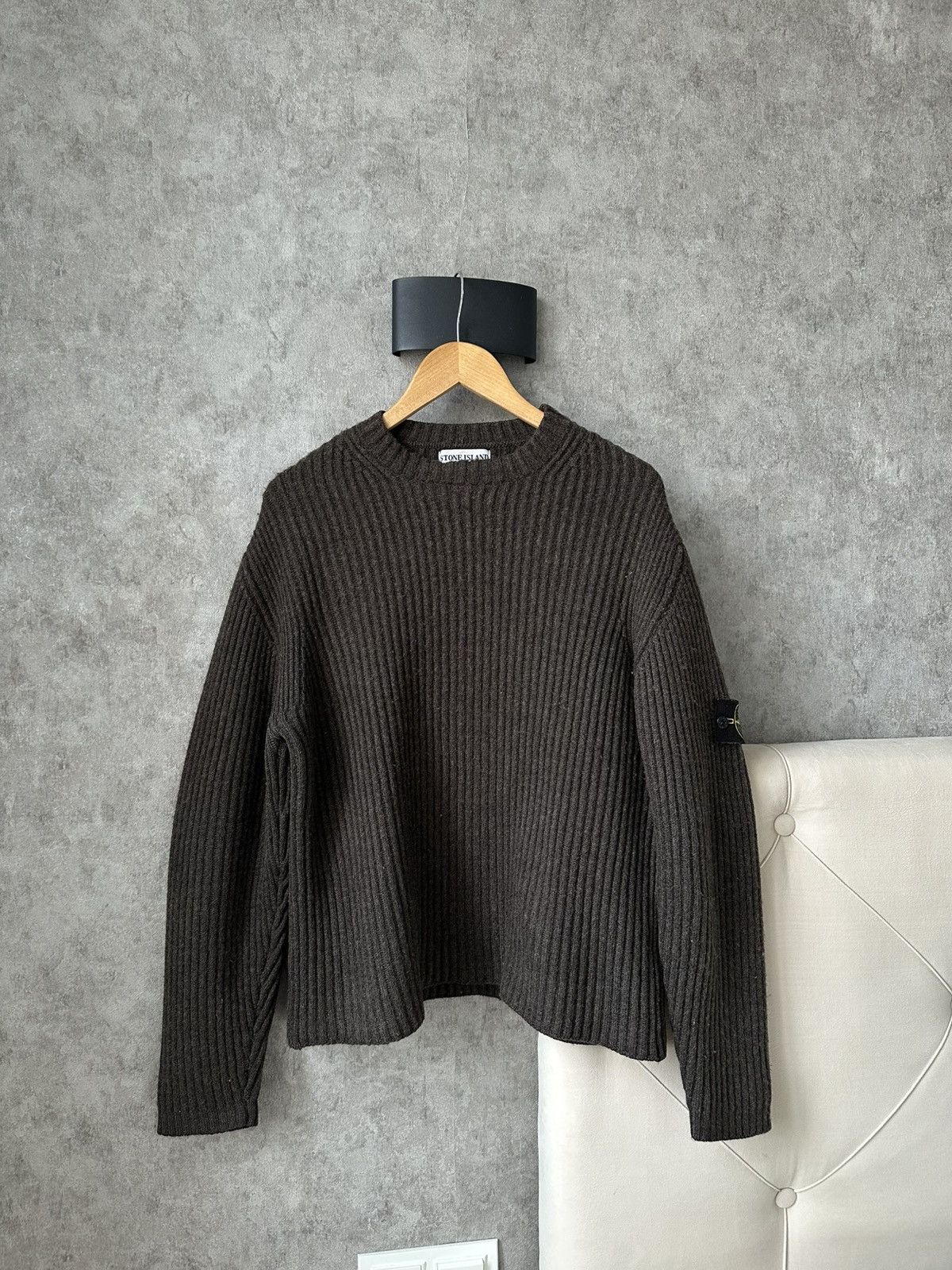 Stone Island Stone island/ Winter 2001 sweater 100% wool Size US M / EU 48-50 / 2 - 7 Thumbnail