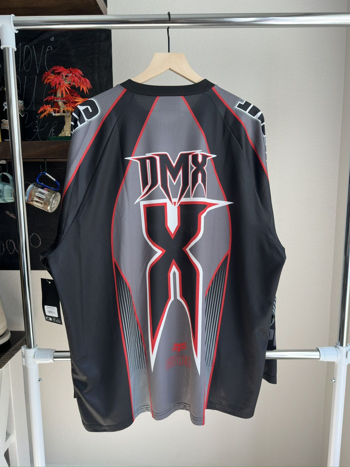 Fox Racing × Supreme DMX Moto Jersey Black Size US XXL / EU 58 / 5 - 2 Thumbnail