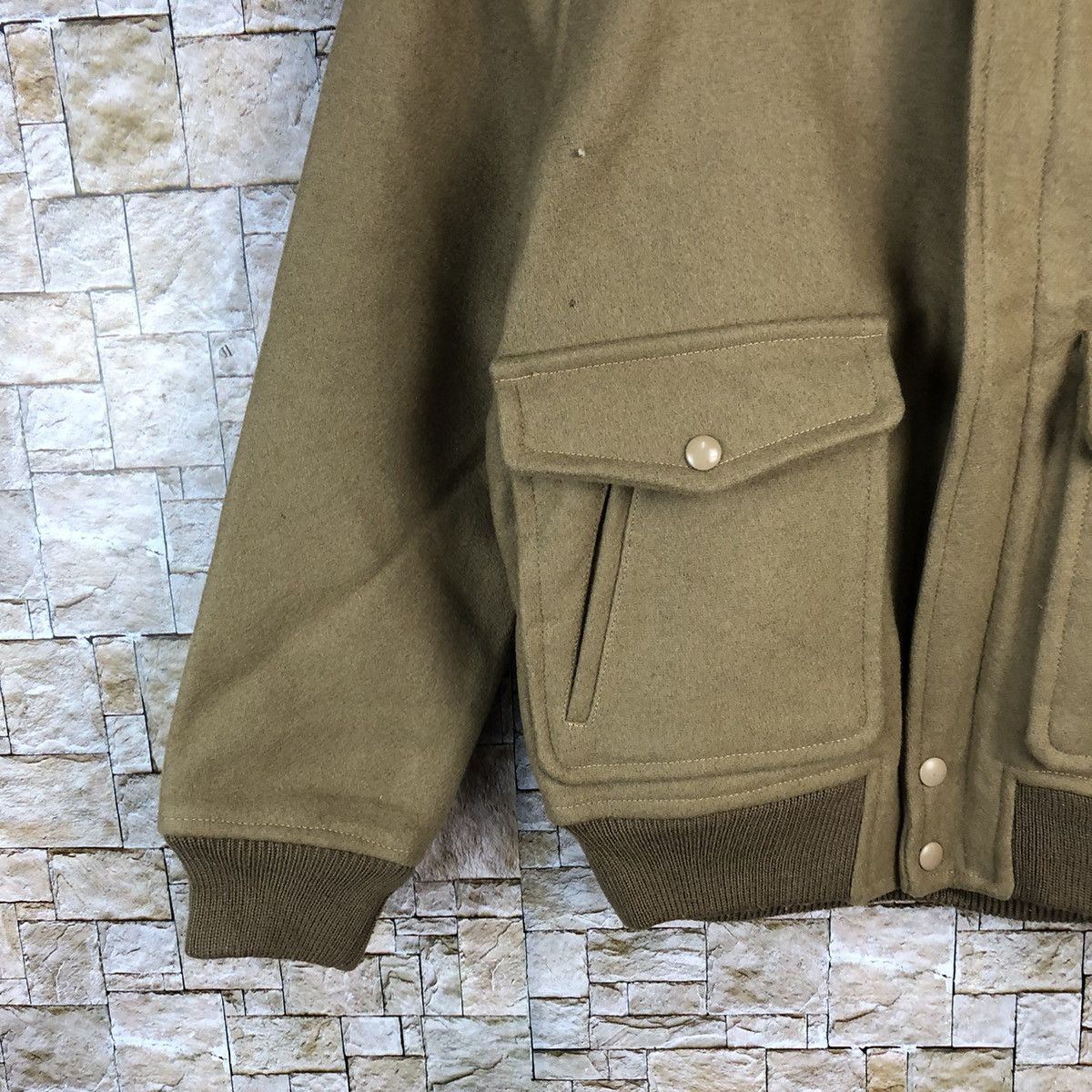 Vintage J&C Haward Brown Bombers Jacket #A878 Size US M / EU 48-50 / 2 - 6 Thumbnail