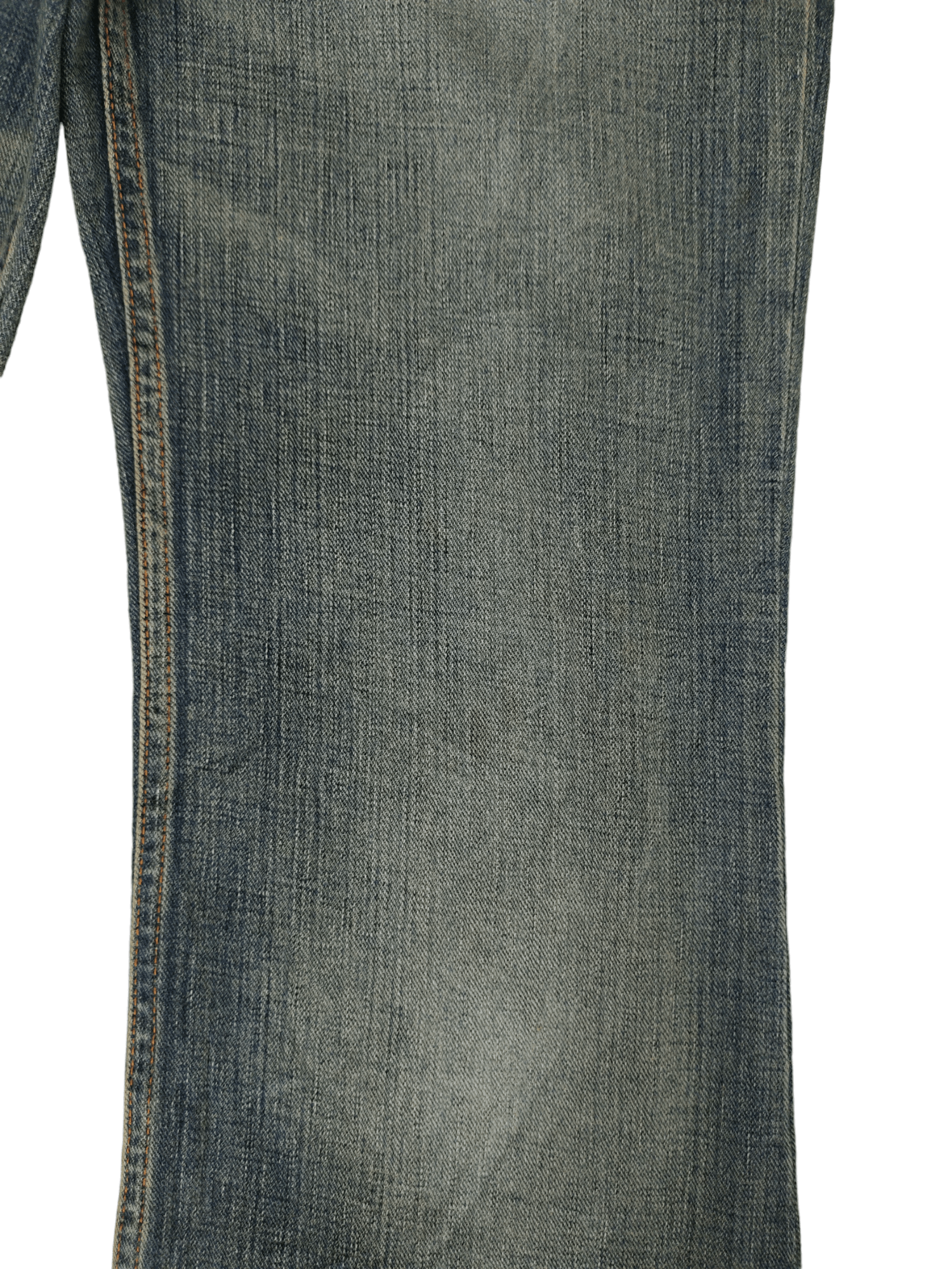 Le Grande Bleu (L.G.B.) Flare Jeans The Limited Distress Faded Low Rise Boot Cut Y2k Size US 30 / EU 46 - 6 Thumbnail