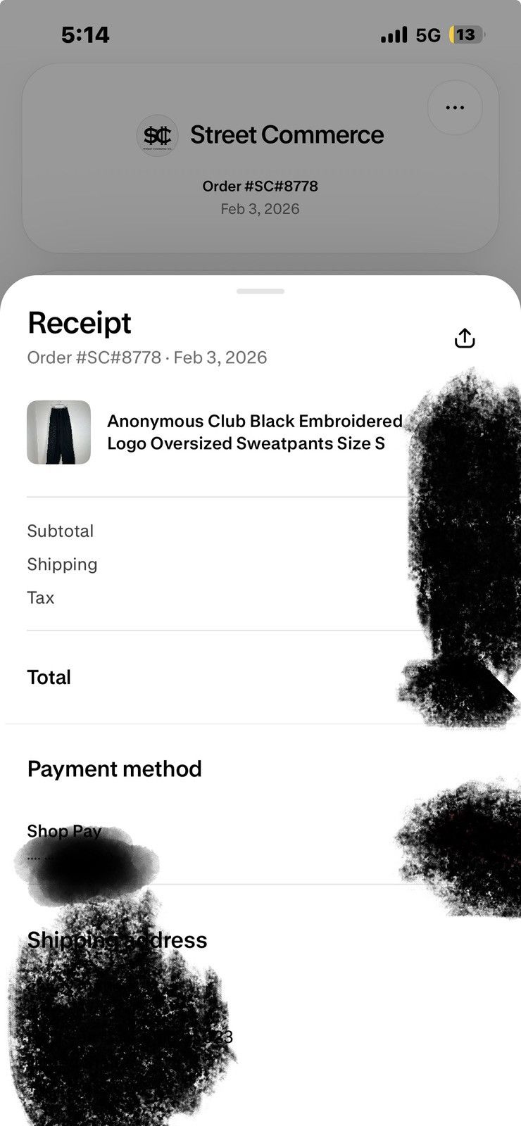 Anonymous Club Anonymous club baggy sweatpants Size US 30 / EU 46 - 5 Thumbnail