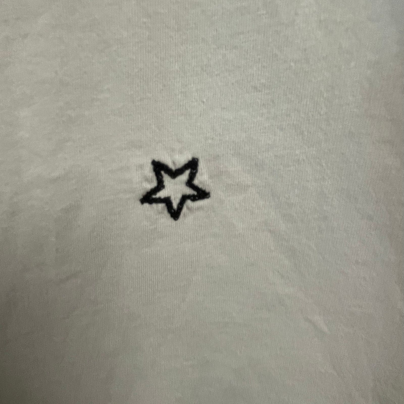Pink PINK Gray VNeck Tee Size Small Embroidered Stars Casual Size S / US 4 / IT 40 - 2 Thumbnail