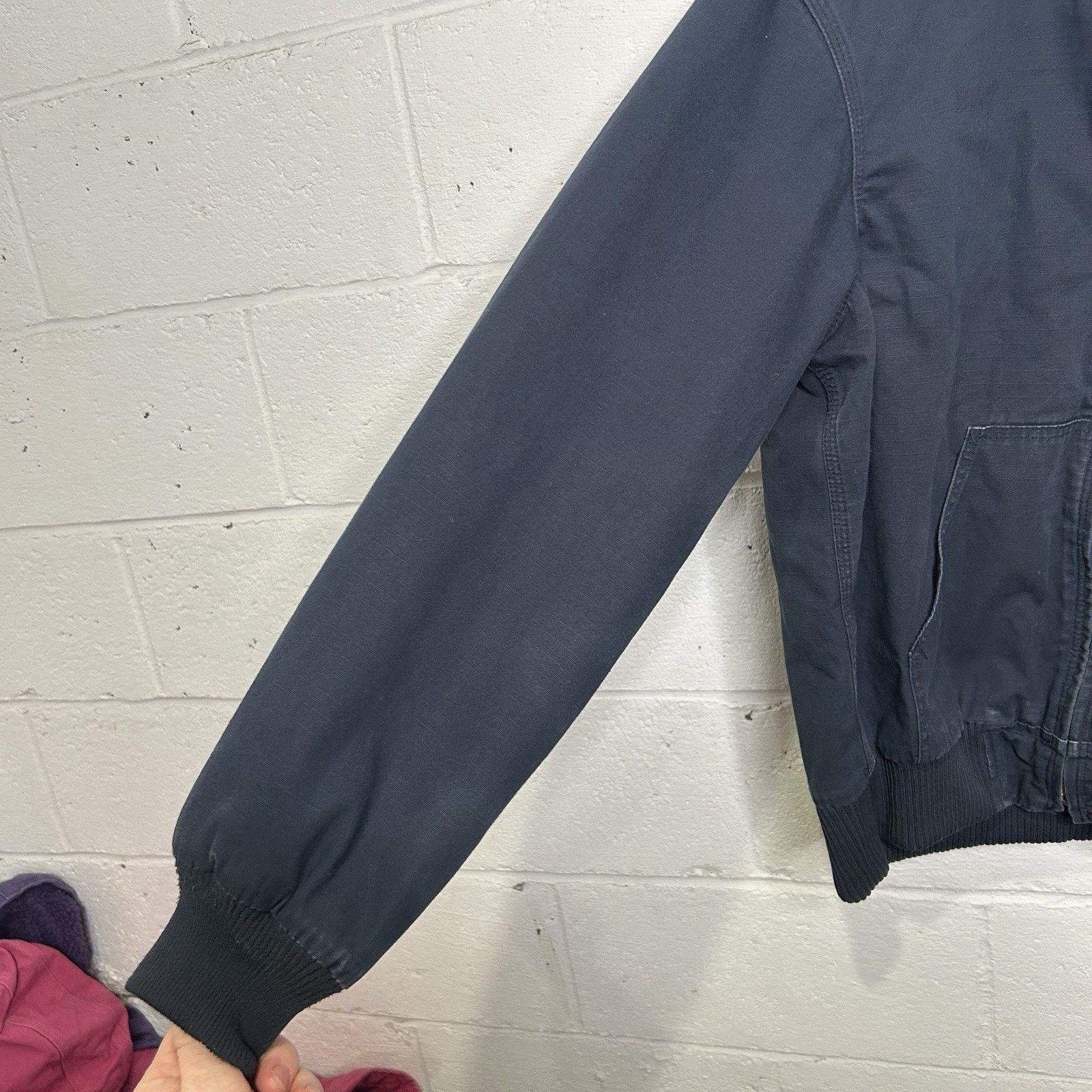 Carhartt Y2K Carhartt Ripstop Hooded Active Jacket "UNC Tarheels" Size US M / EU 48-50 / 2 - 5 Thumbnail