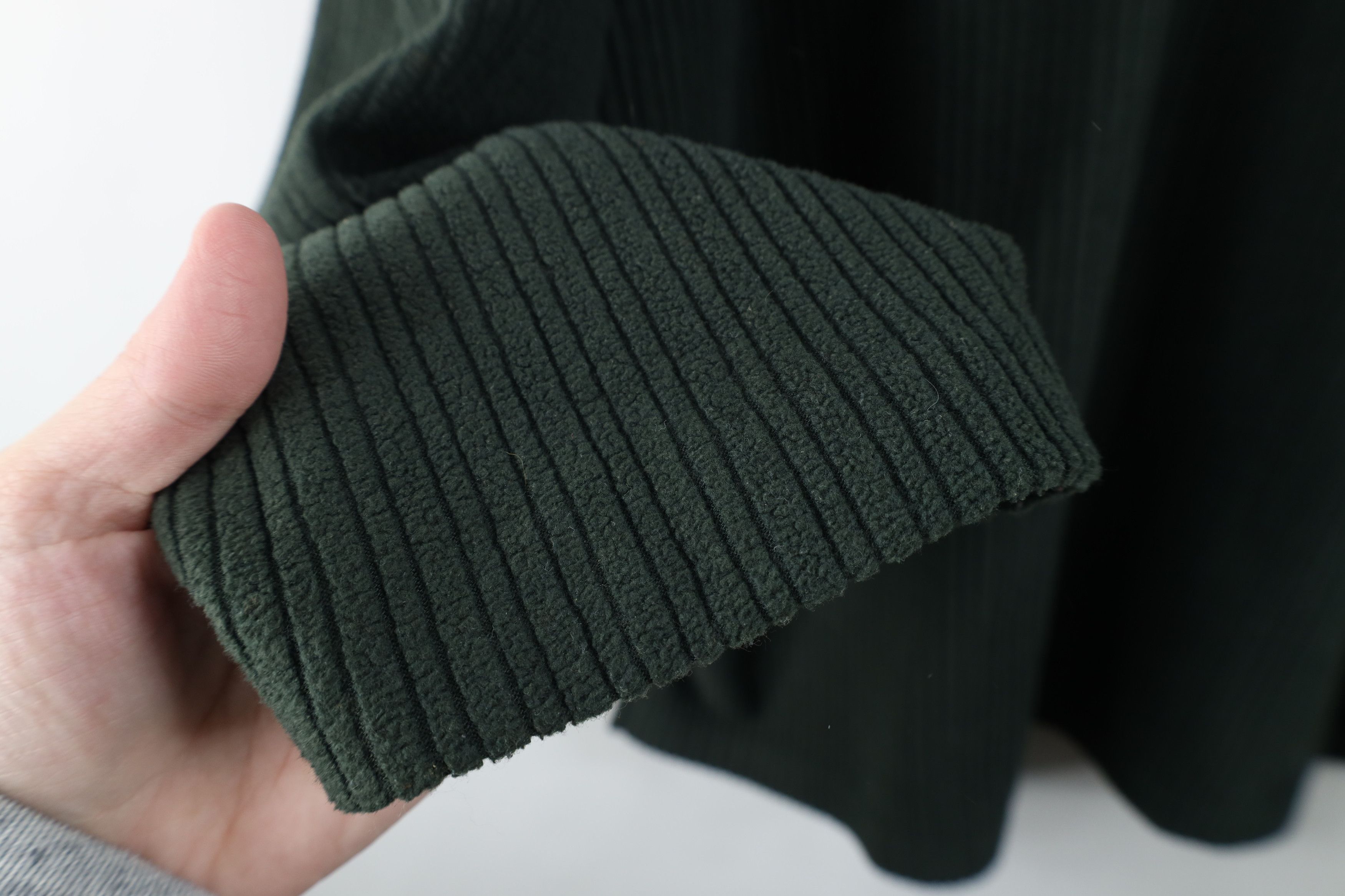 Vintage Vintage 90s Y2K Streetwear Ribbed Collars Long Sleeve Polo Size US L / EU 52-54 / 3 - 8 Thumbnail