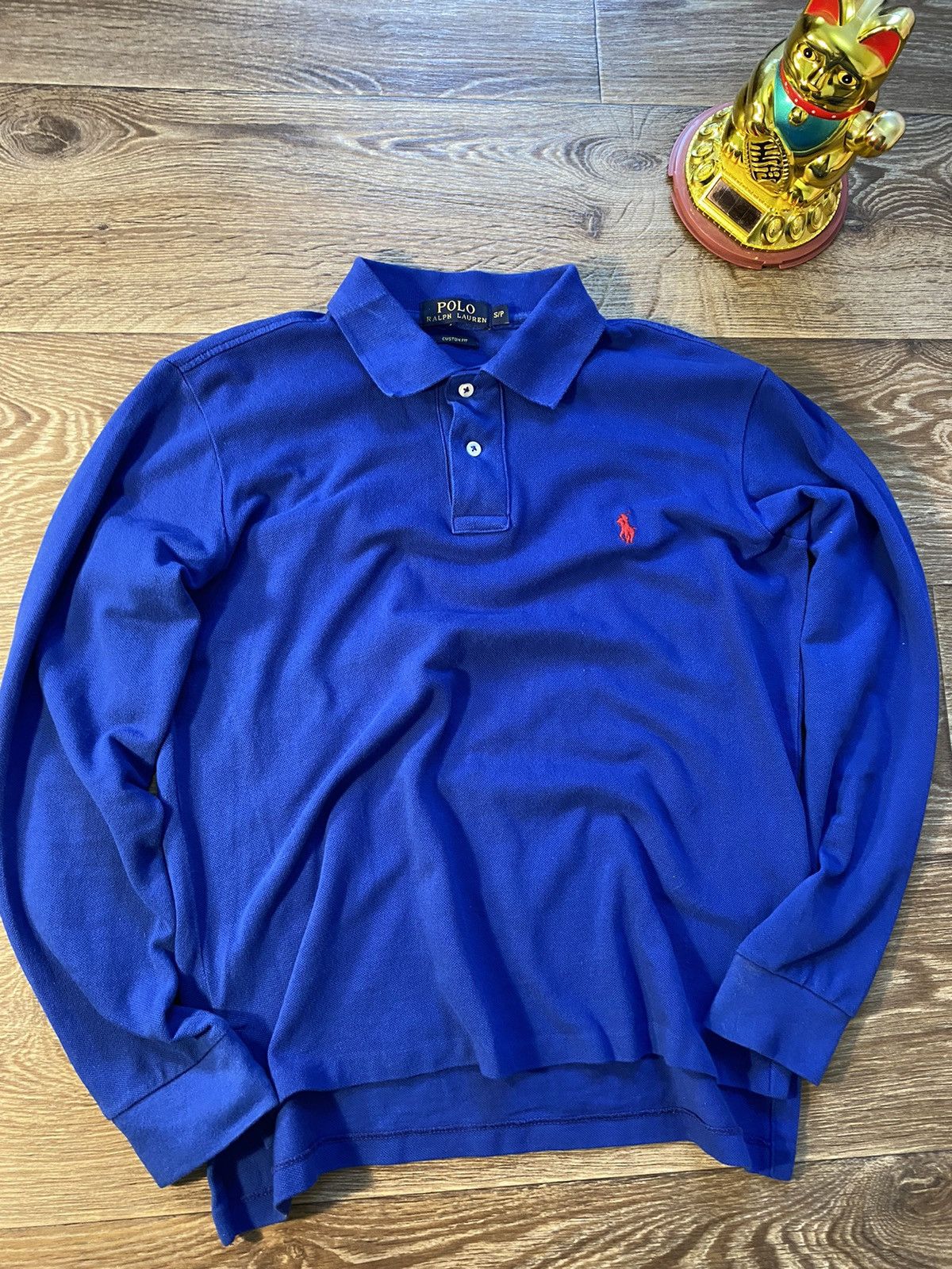 Vintage Ralph Lauren cropped long sleeve top main image 1