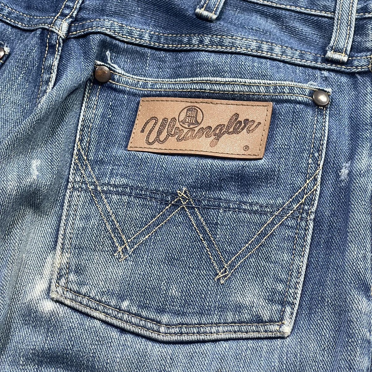 Vintage × Wrangler Vintage Wrangler Blue Bell Patina Fades Selvedge Jeans Size US 29 - 12 Thumbnail