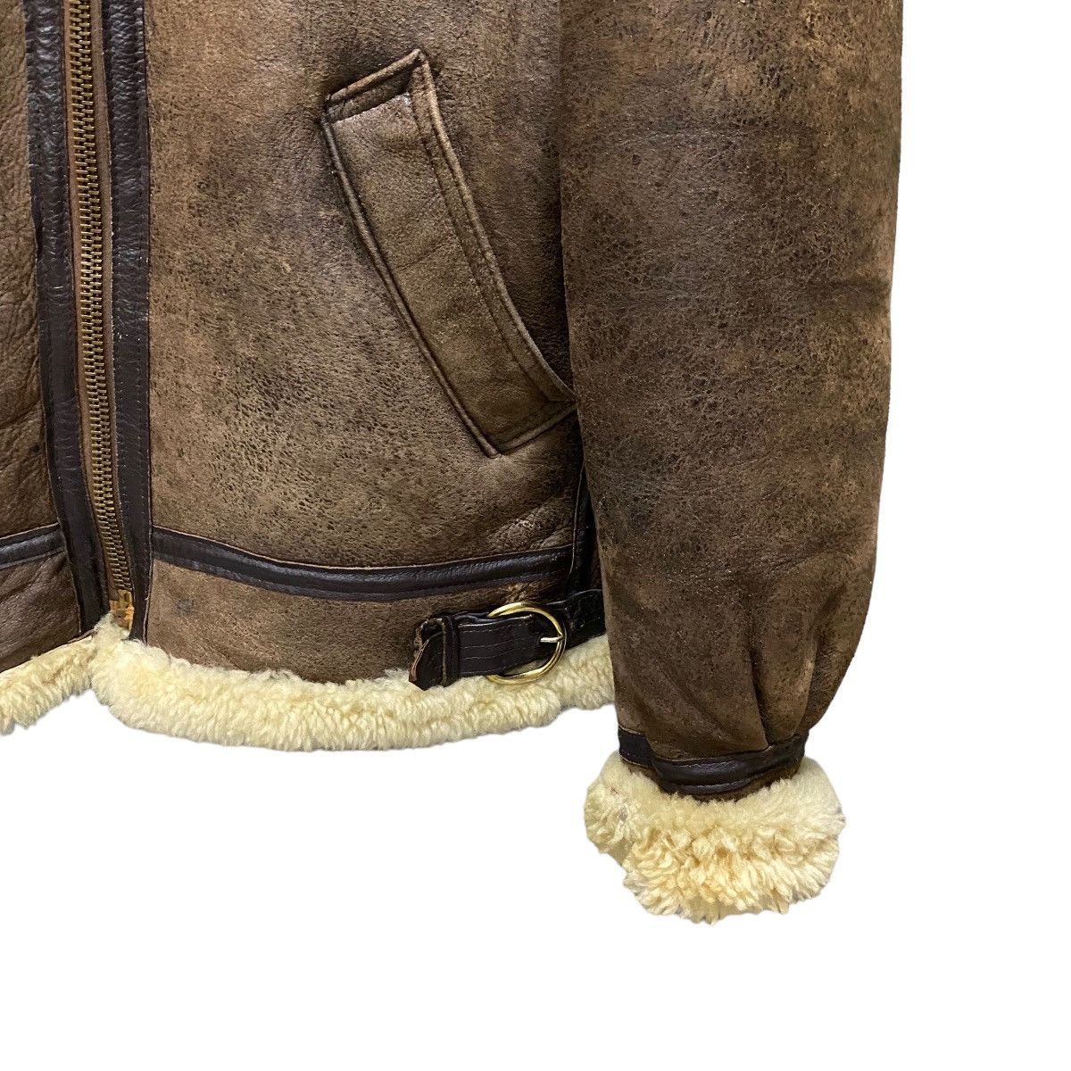 Japanese Brand B3 Orchard Motorcycles Sheepskin Made in USA Size US M / EU 48-50 / 2 - 11 Thumbnail