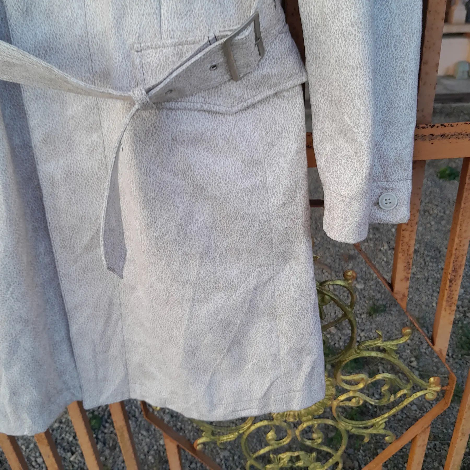 Tornado Mart ❗FINAL DROP❗TORNADO MART POLYSTER TRENCH COAT Size US L / EU 52-54 / 3 - 6 Thumbnail