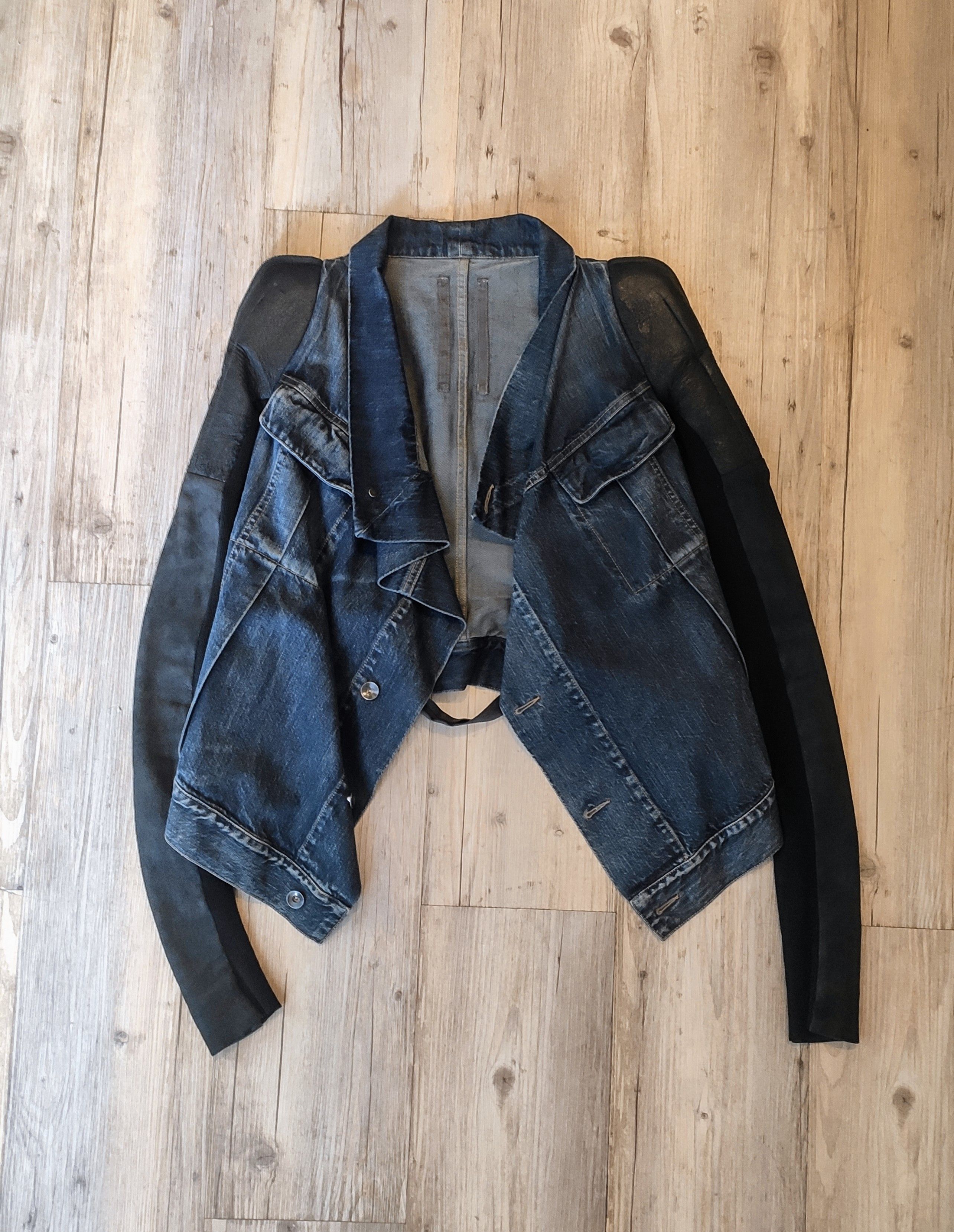Rick Owens Drkshdw EXPLODER robot sleeve jacket Size XS / US 0-2 / IT 36-38 - 1 Thumbnail