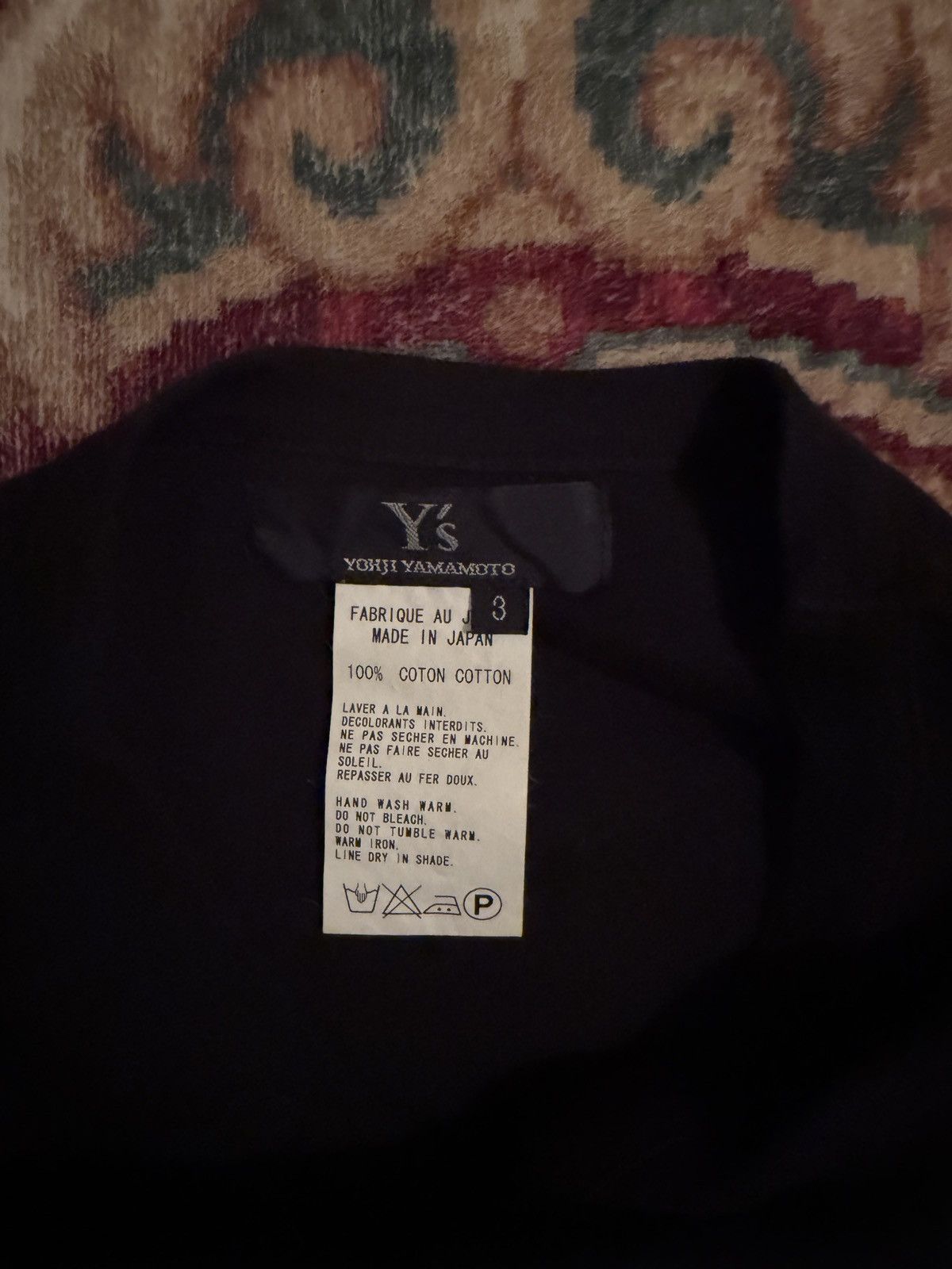 Yohji Yamamoto Y’s yohji yamamoto shirt Size L / US 10 / IT 46 - 3 Thumbnail