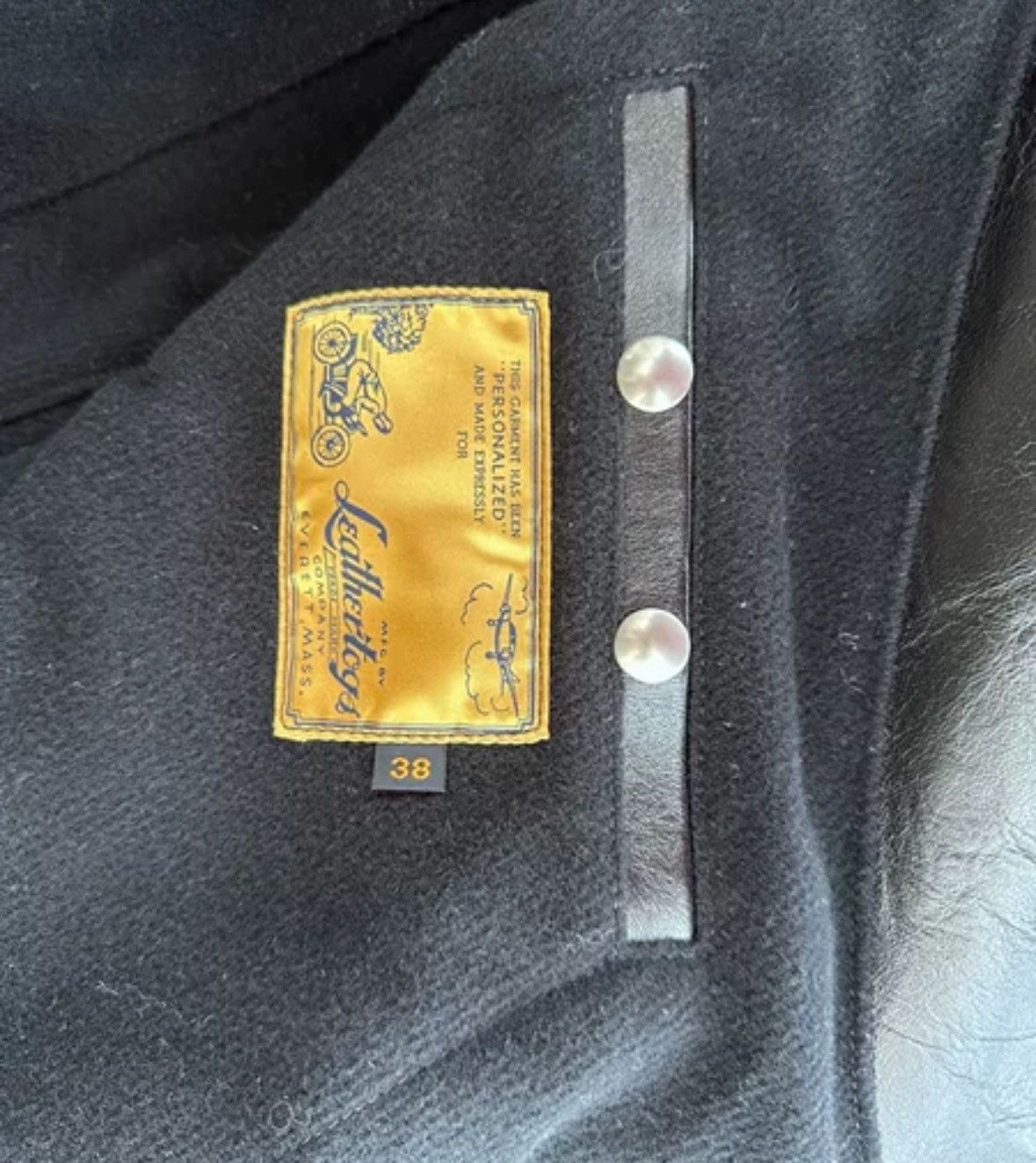 Freewheelers FREEWHEELERS "CENTINELA" Pig Milk Leather Jacket Size US M / EU 48-50 / 2 - 5 Thumbnail