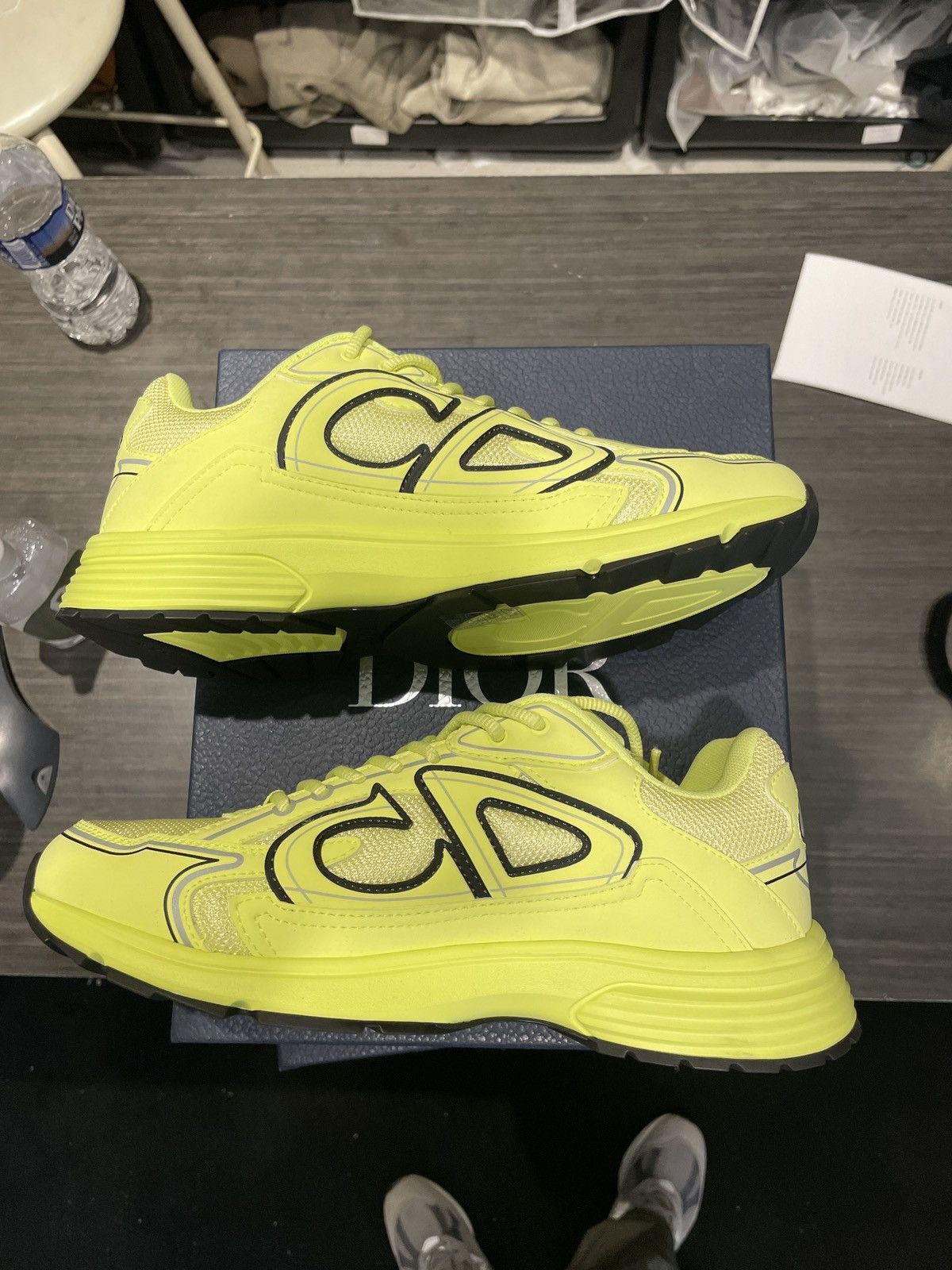 Dior Dior B30 Yellow Mesh Size US 8 / EU 41 - 2 Thumbnail
