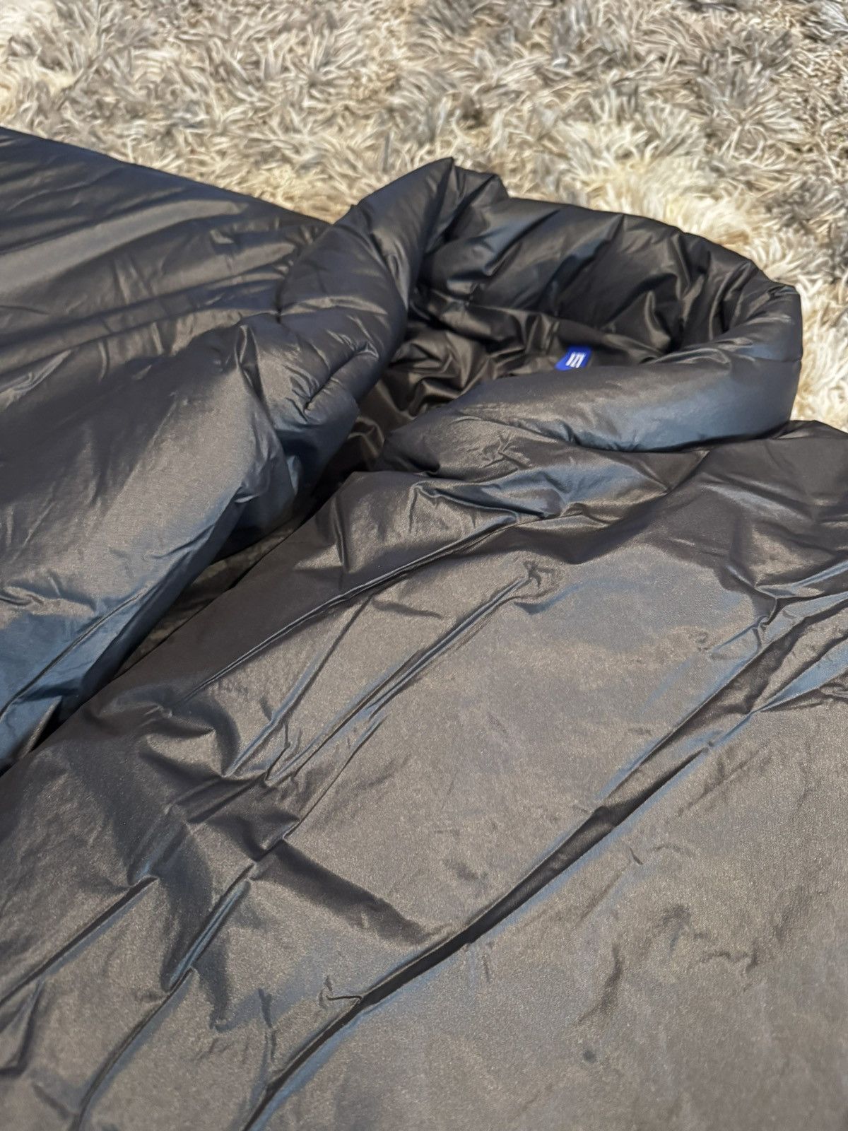Balenciaga × Gap × Kanye West YZY x GAP LONG ROUND JACKET in BLACK (MEDIUM) Size US M / EU 48-50 / 2 - 3 Thumbnail