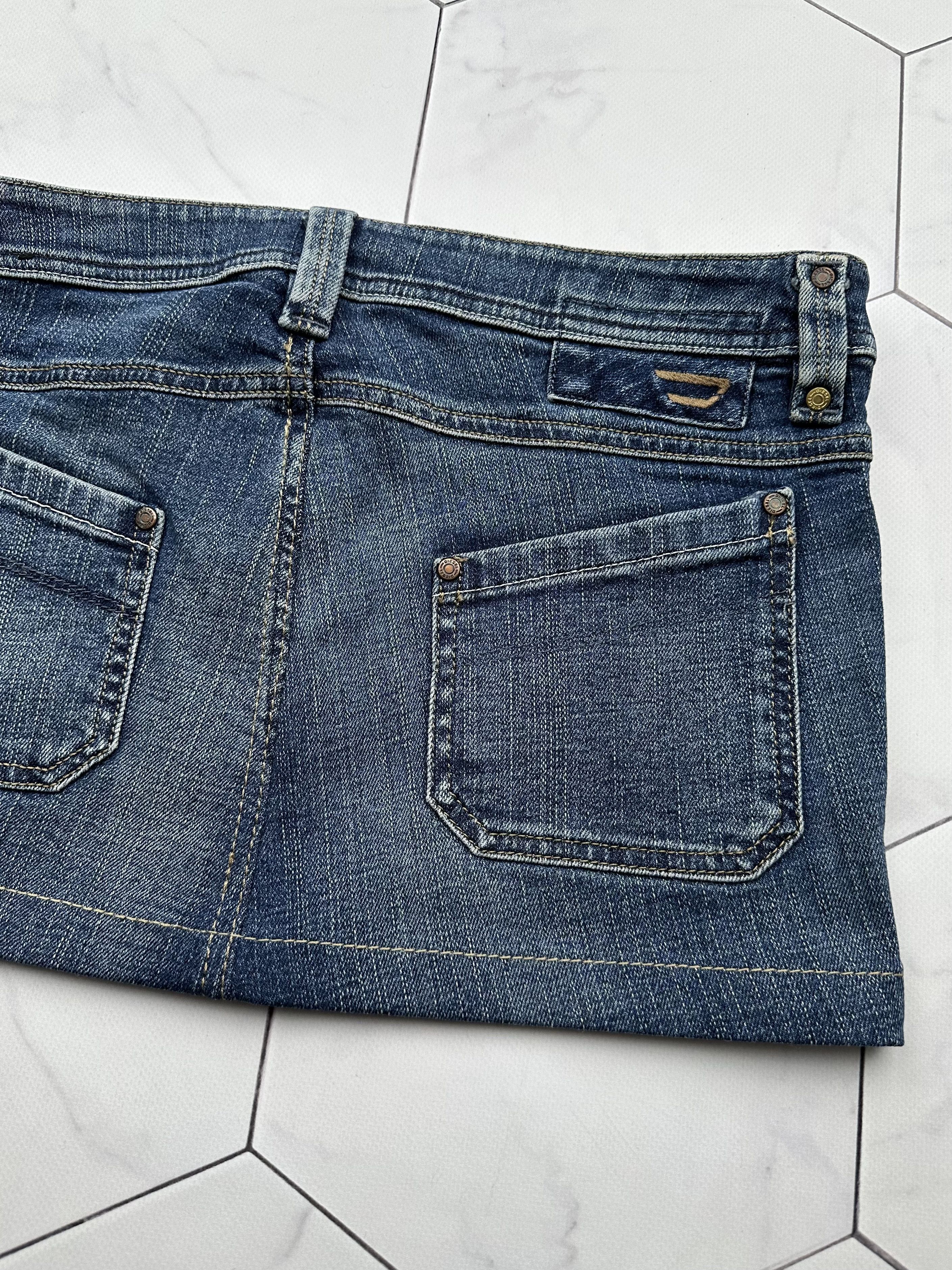 Diesel Diesel Vintage Mini Skirt (B113) Size 29" - 10 Thumbnail