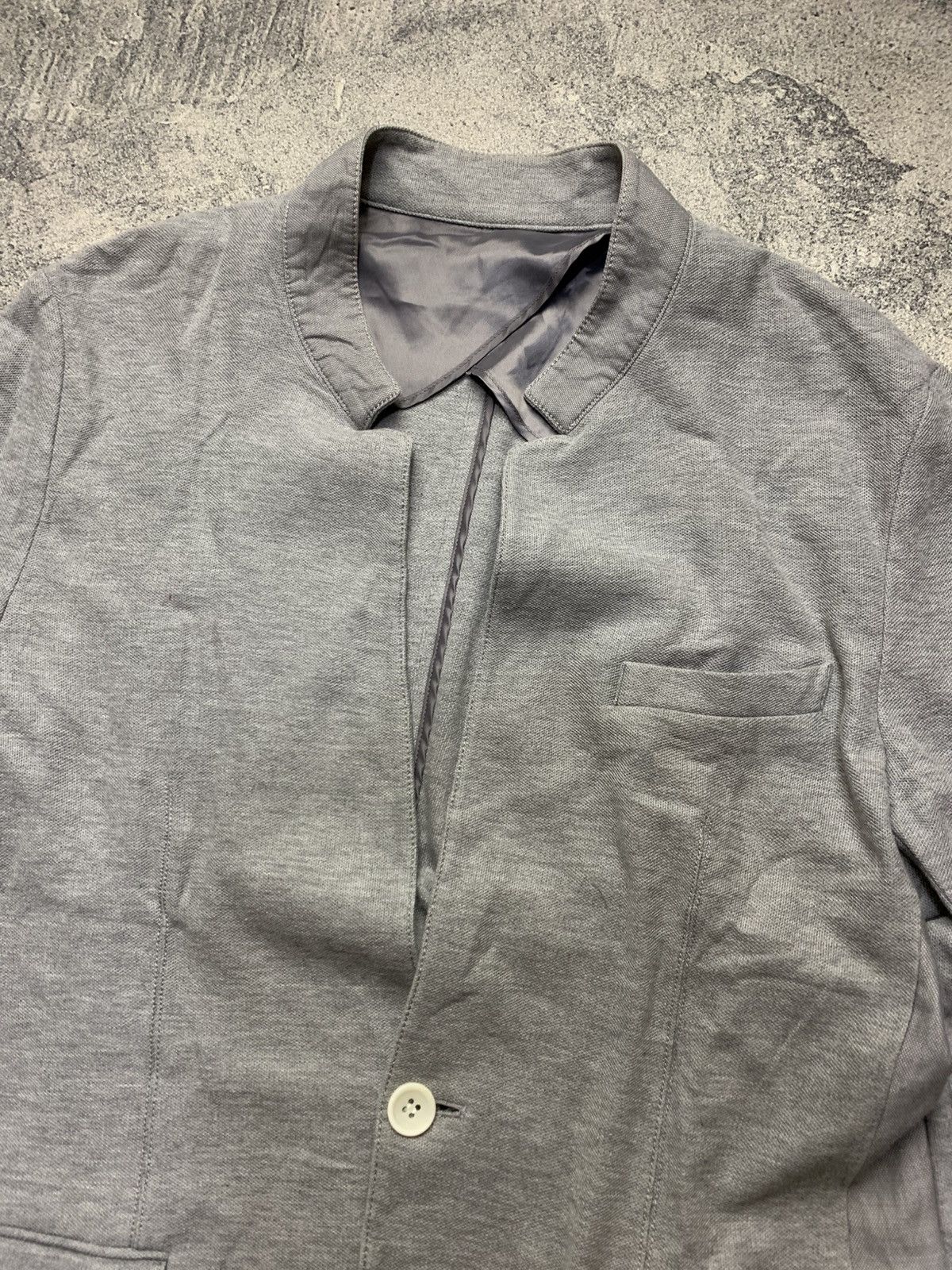 Solid Homme 🐍 Solid Homme Wooyoungmi Paris Casual Blazer Size 46R - 3 Thumbnail