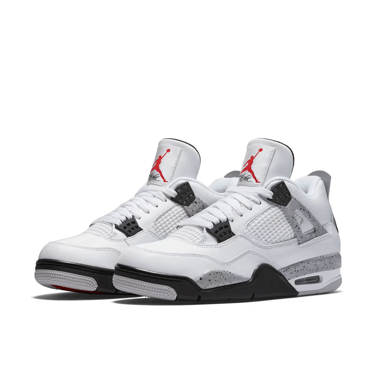Jordan Brand × Nike Nike Jordan 4 Retro White Cement Size US 14 / EU 47 - 1 Thumbnail