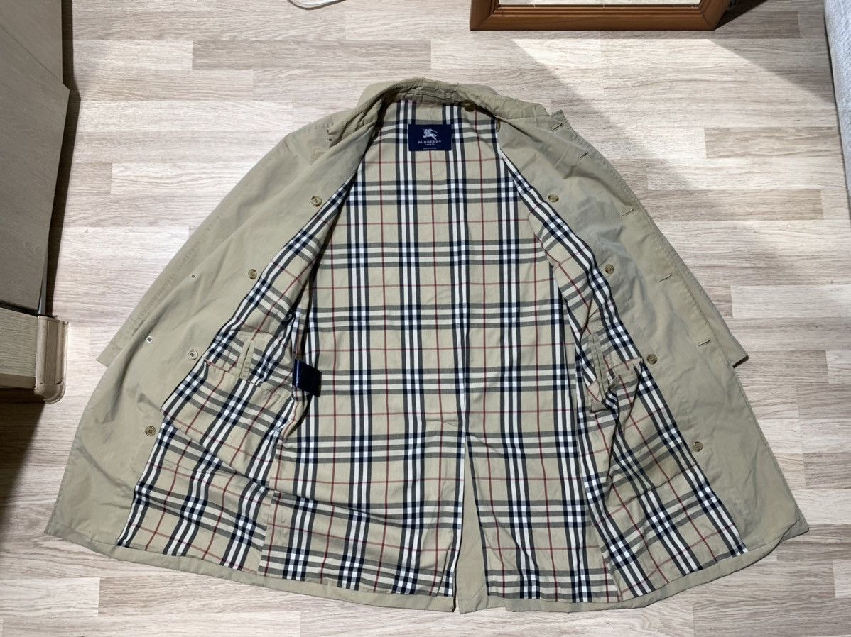 Burberry × Vintage Burberry nova check vintage trench coat 50R Size US L / EU 52-54 / 3 - 9 Thumbnail