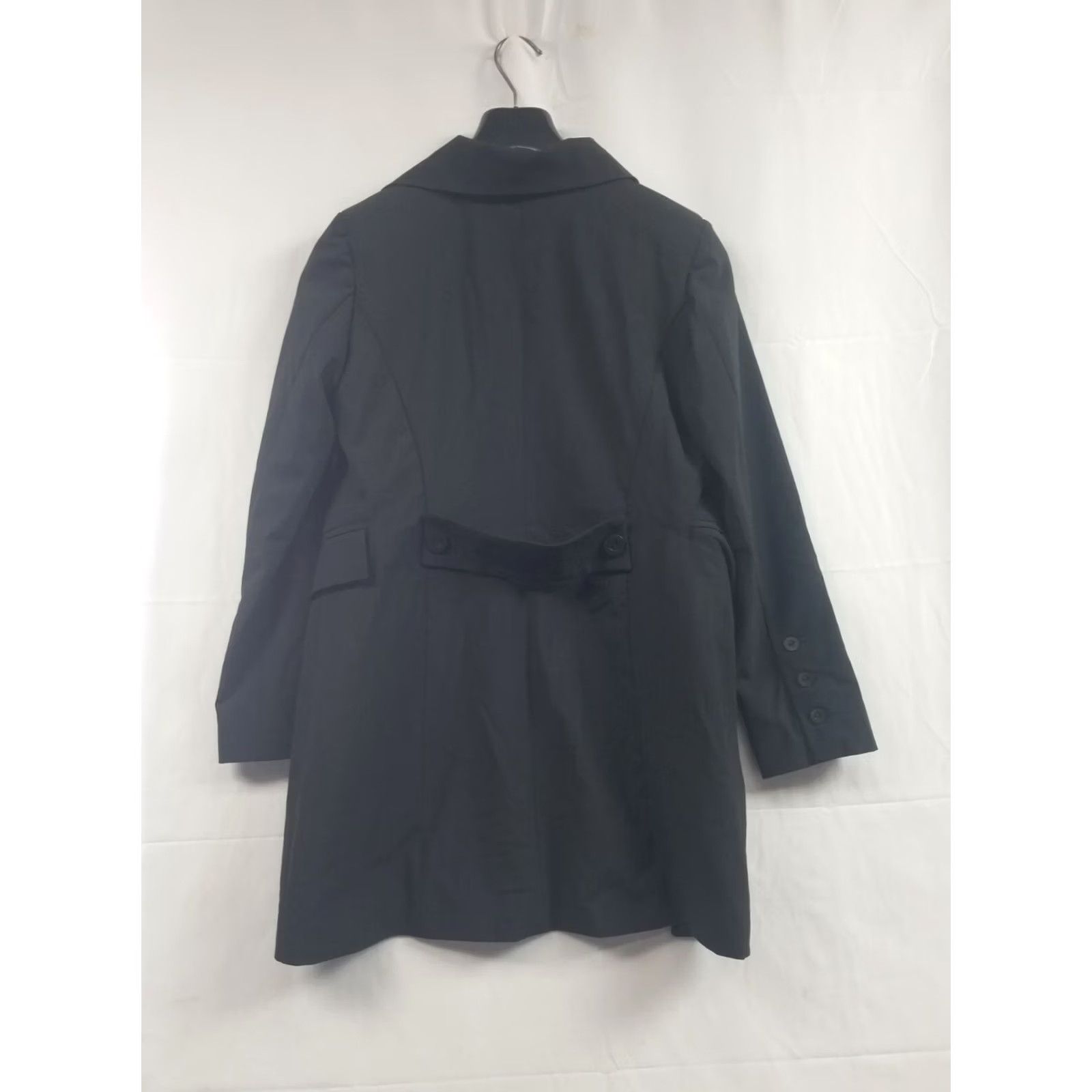 Vintage Aakasha Women's Black Jacket Blazer One Button Wool Size Small Size S / US 4 / IT 40 - 2 Thumbnail