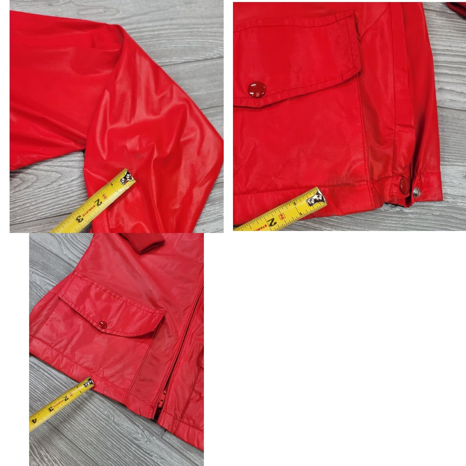 Vintage VINTAGE West Wind Jacket Mens Red Nylon Full Zip Windbreaker 1988 Olympics USA Logo Zipper Pull Size US M / EU 48-50 / 2 - 9 Thumbnail