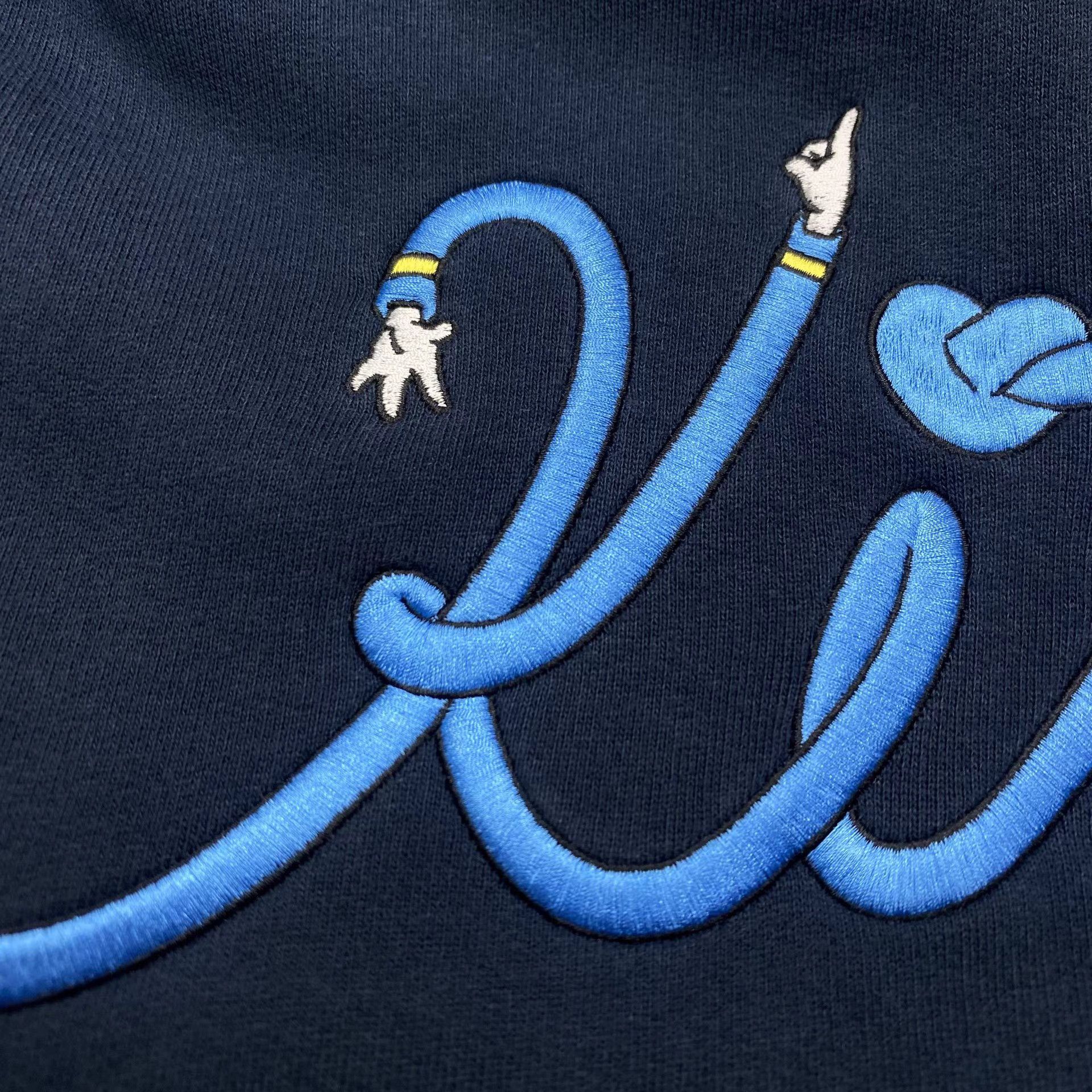 Kith KITH x Disney Donald Duck Vintage Nelson Hoodie Navy Size US L / EU 52-54 / 3 - 4 Thumbnail