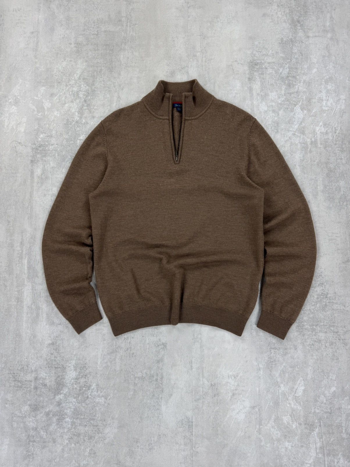 Boden Boden Merino wool half zip pullover Brown Mens size L Size US L / EU 52-54 / 3 - 4 Thumbnail