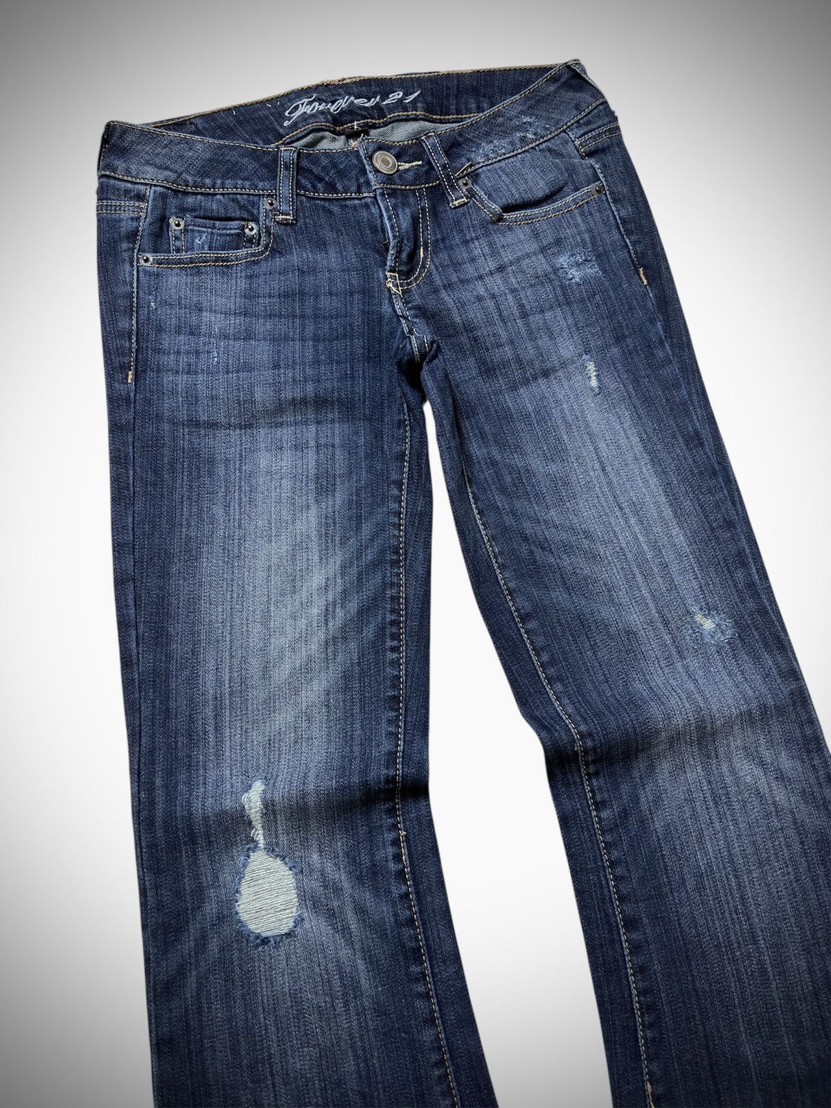 Forever 21 Forever21 - Boyfriend Style Garcon Flared Jean’s Size 27" / US 4 / IT 40 - 2 Thumbnail