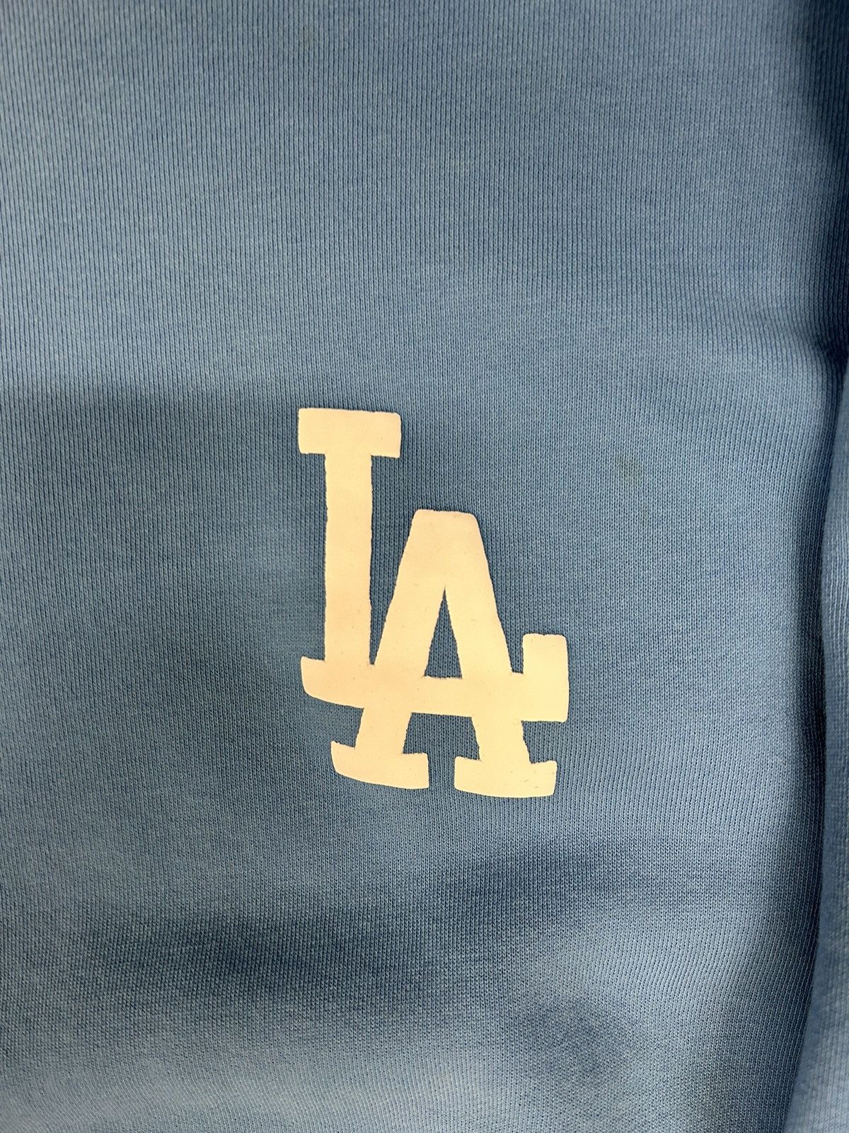 MLB × Vintage Crazy Vintage Y2K Essential LA Dodgers Baby Blue Crewneck Size US S / EU 44-46 / 1 - 3 Thumbnail