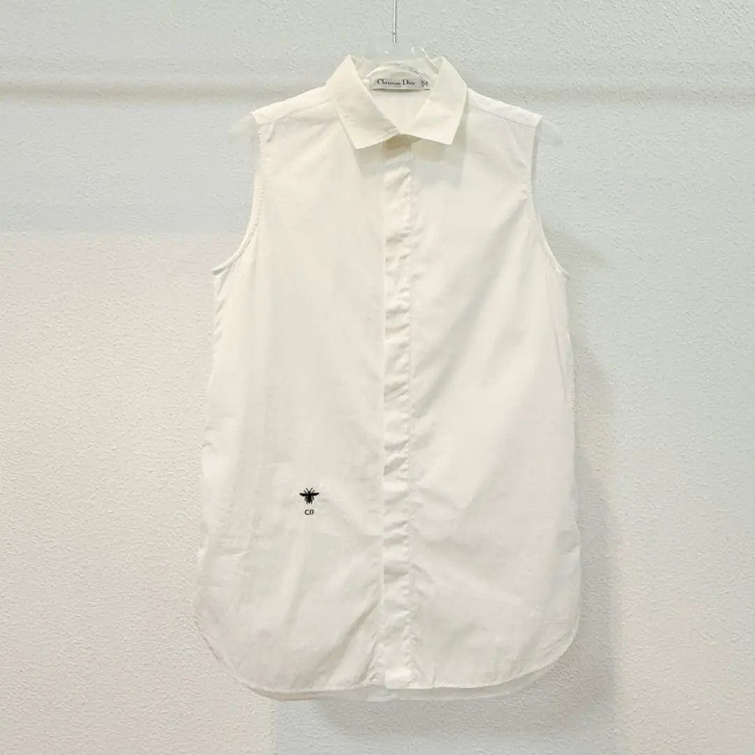 Dior Dior Bee Embroidery Button Up Size 36 Size XS / US 0-2 / IT 36-38 - 1 Thumbnail