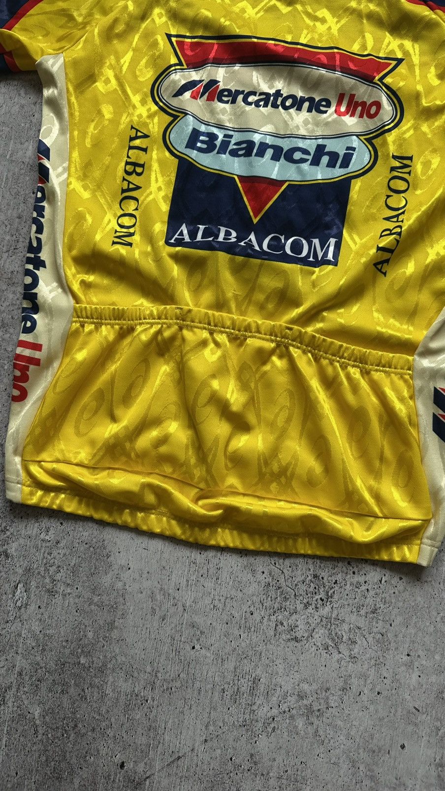 1999 Asics Bianchi Mercatone Uno Vintage Cycling Jersey