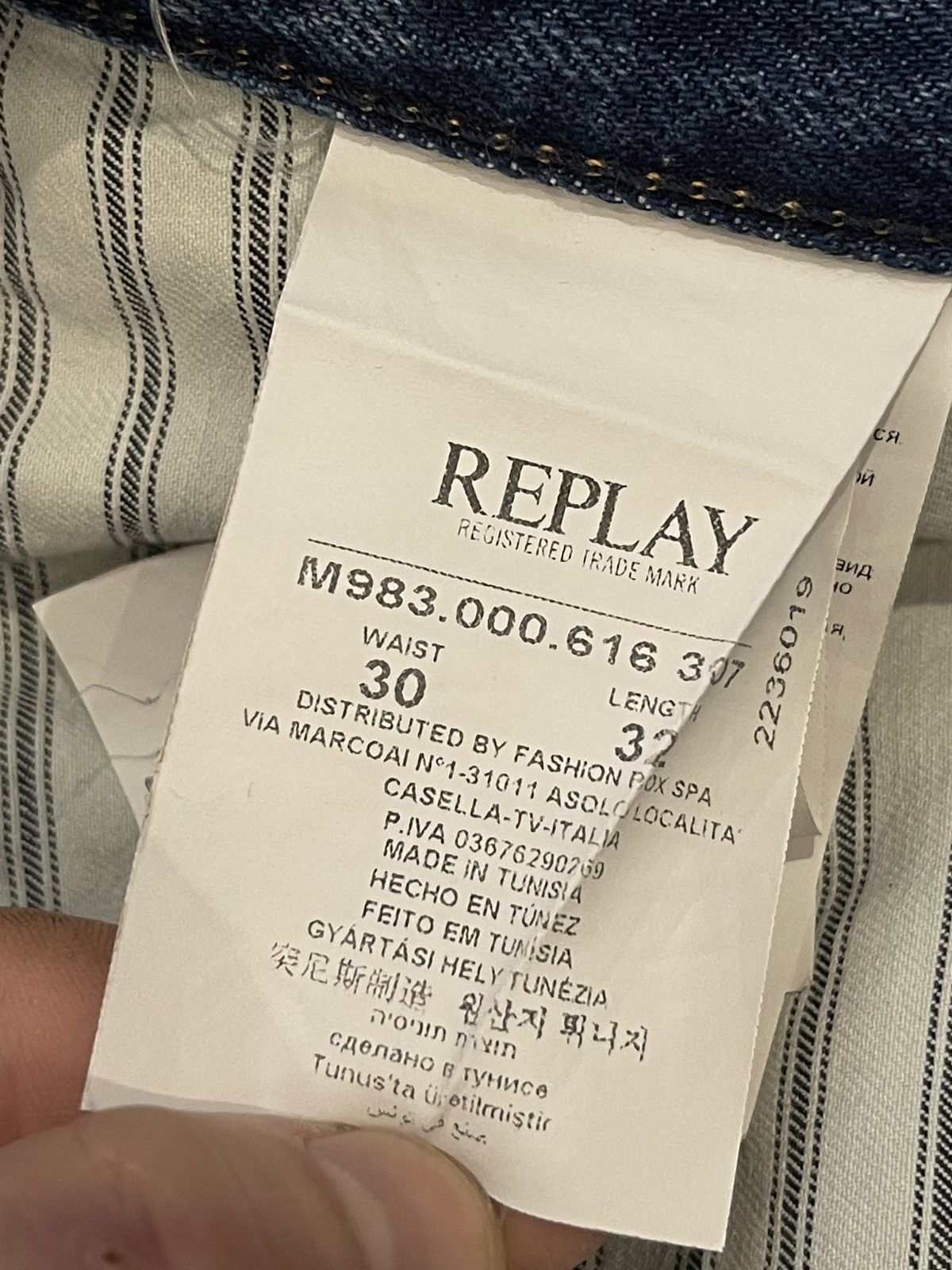 Replay Vintage Replay jeans blue denim 30/32 Size US 30 / EU 46 - 7 Thumbnail