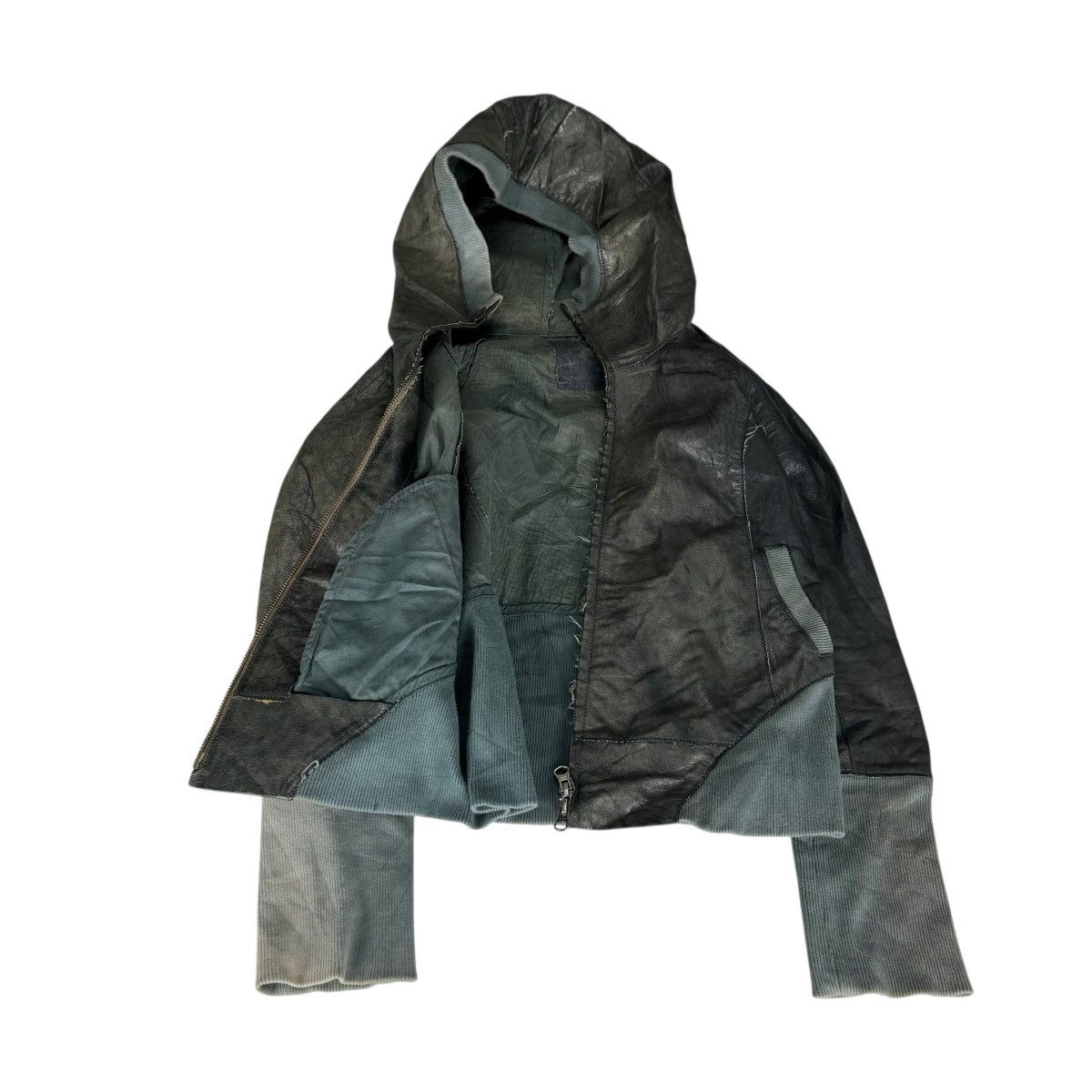 If Six Was Nine 🌟REAL POINT HOODIE GOAT LEATHER JACKET Size US S / EU 44-46 / 1 - 10 Thumbnail