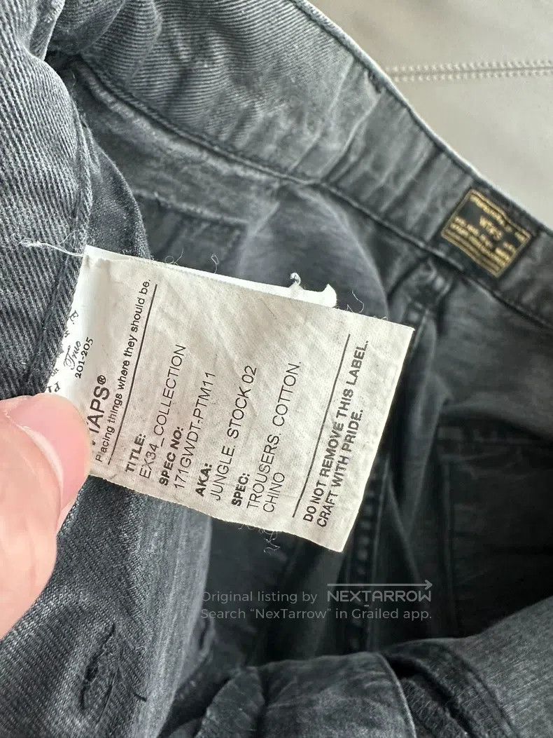 Wtaps Wtaps size 3 Wash Black Jeans Size US 41 - 3 Thumbnail