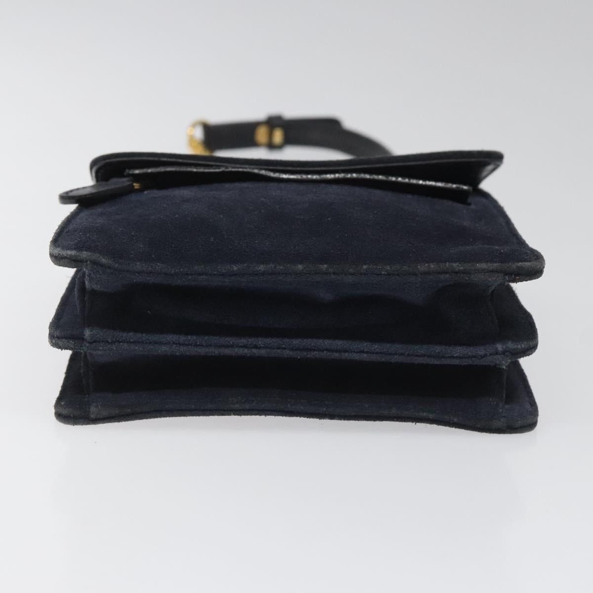 Gucci GUCCI Shoulder Bag Suede Navy Size ONE SIZE - 9 Thumbnail