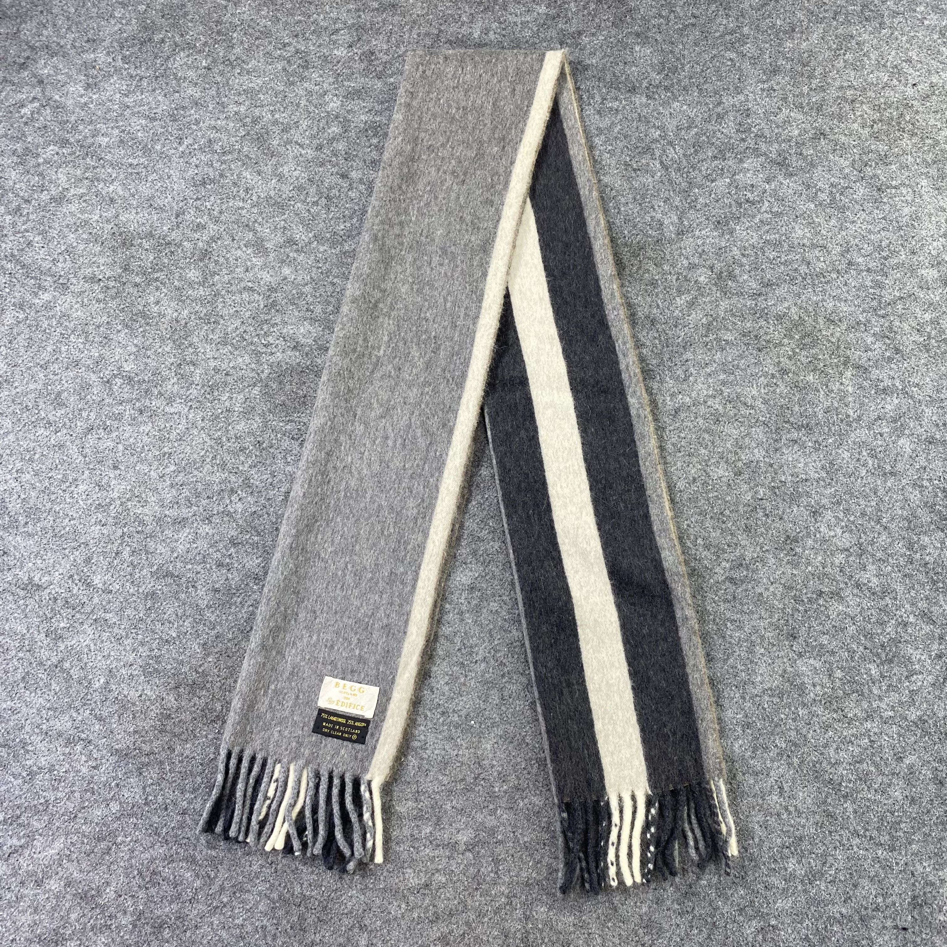 Begg x Co × Vintage Begg For Edifice Scarf / Muffler / Neckwear - K083 Size ONE SIZE - 4 Thumbnail