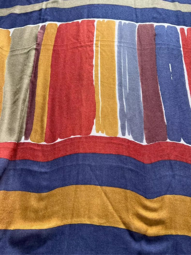 Loro Piana LORO PIANA A large painted wool shawl Size ONE SIZE - 3 Thumbnail