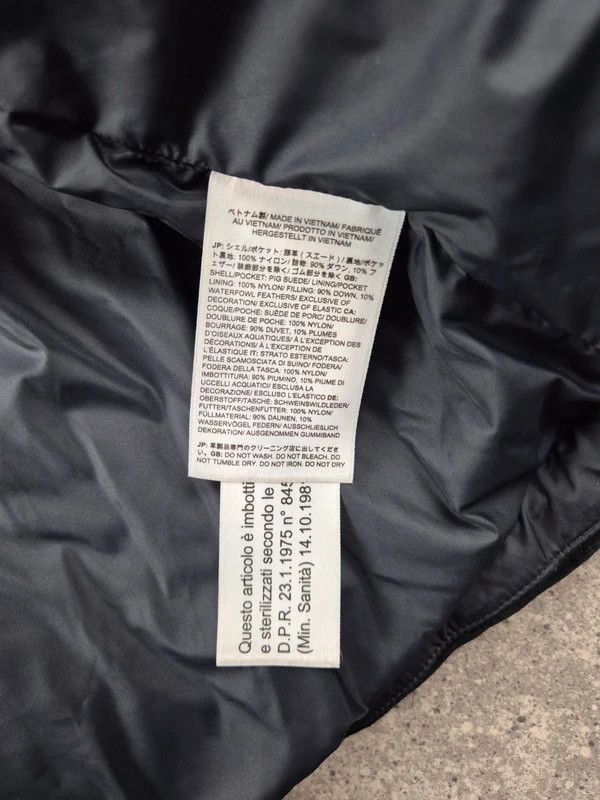 Supreme Supreme The North Face Men's Black Suede Down Jacket Size M Size US M / EU 48-50 / 2 - 10 Thumbnail